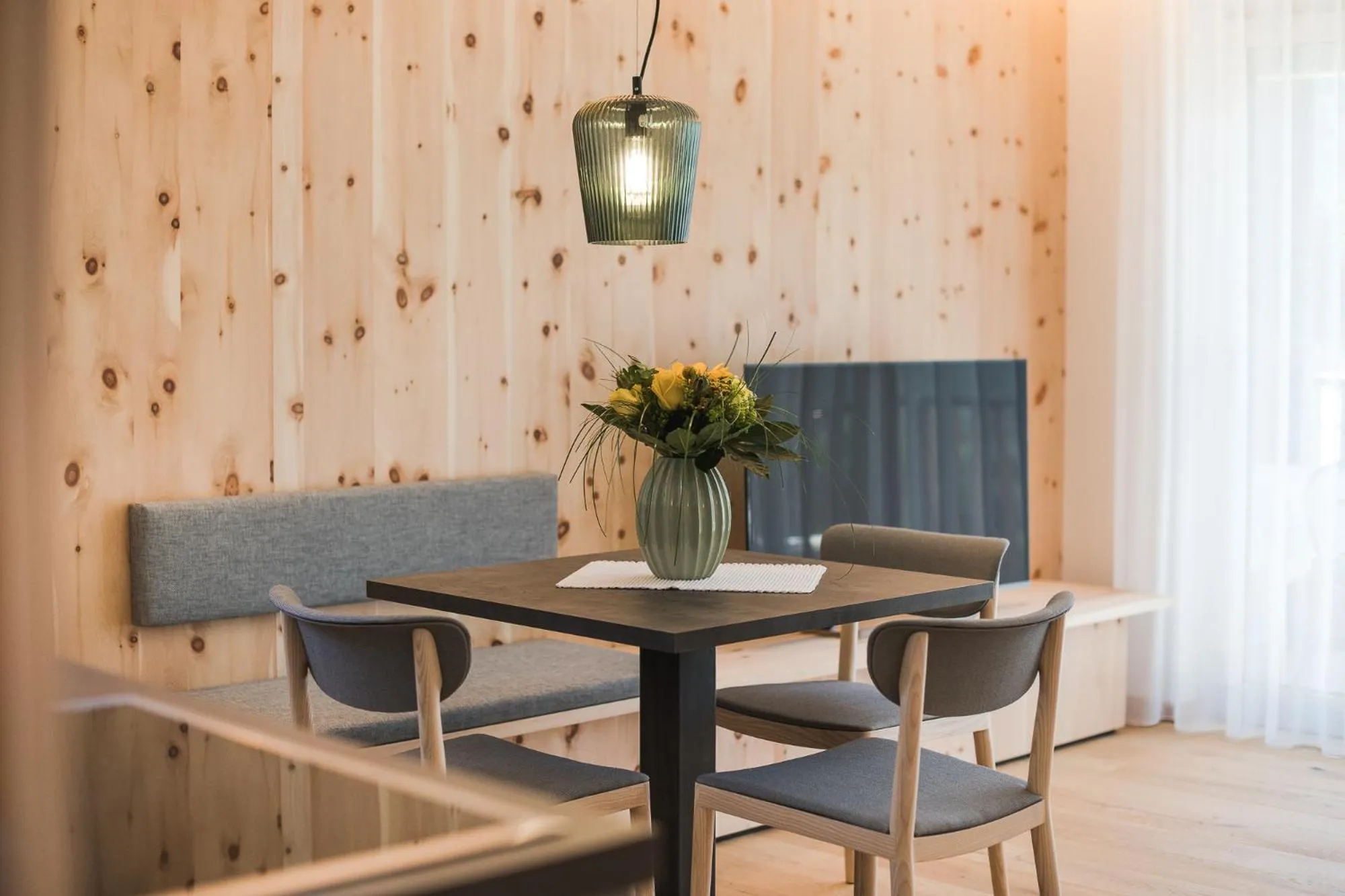 Seating area in Amaris Suites