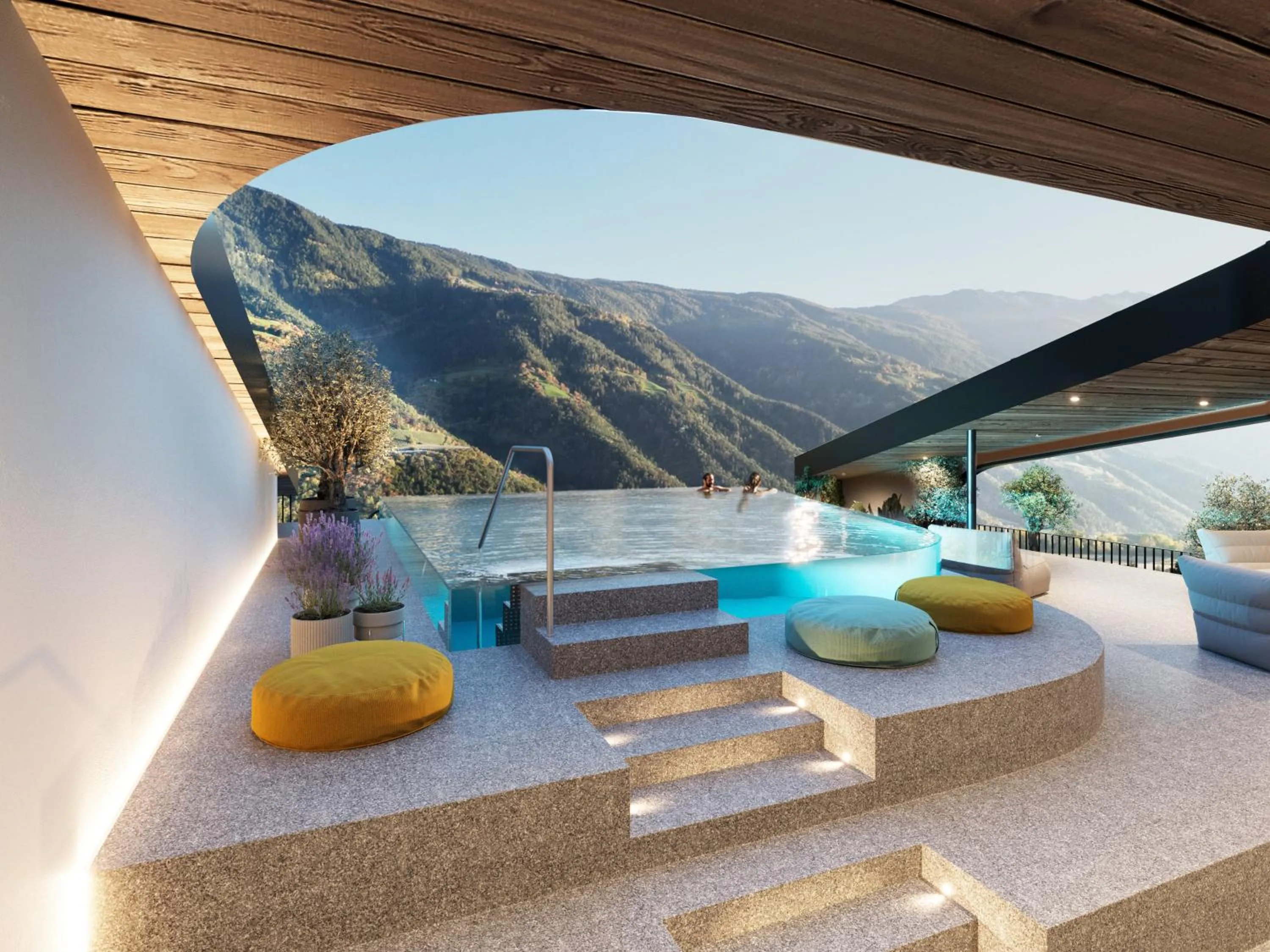 Hot Tub in Amaris Suites