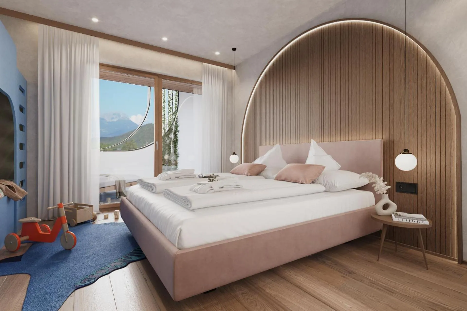 Bed in Amaris Suites