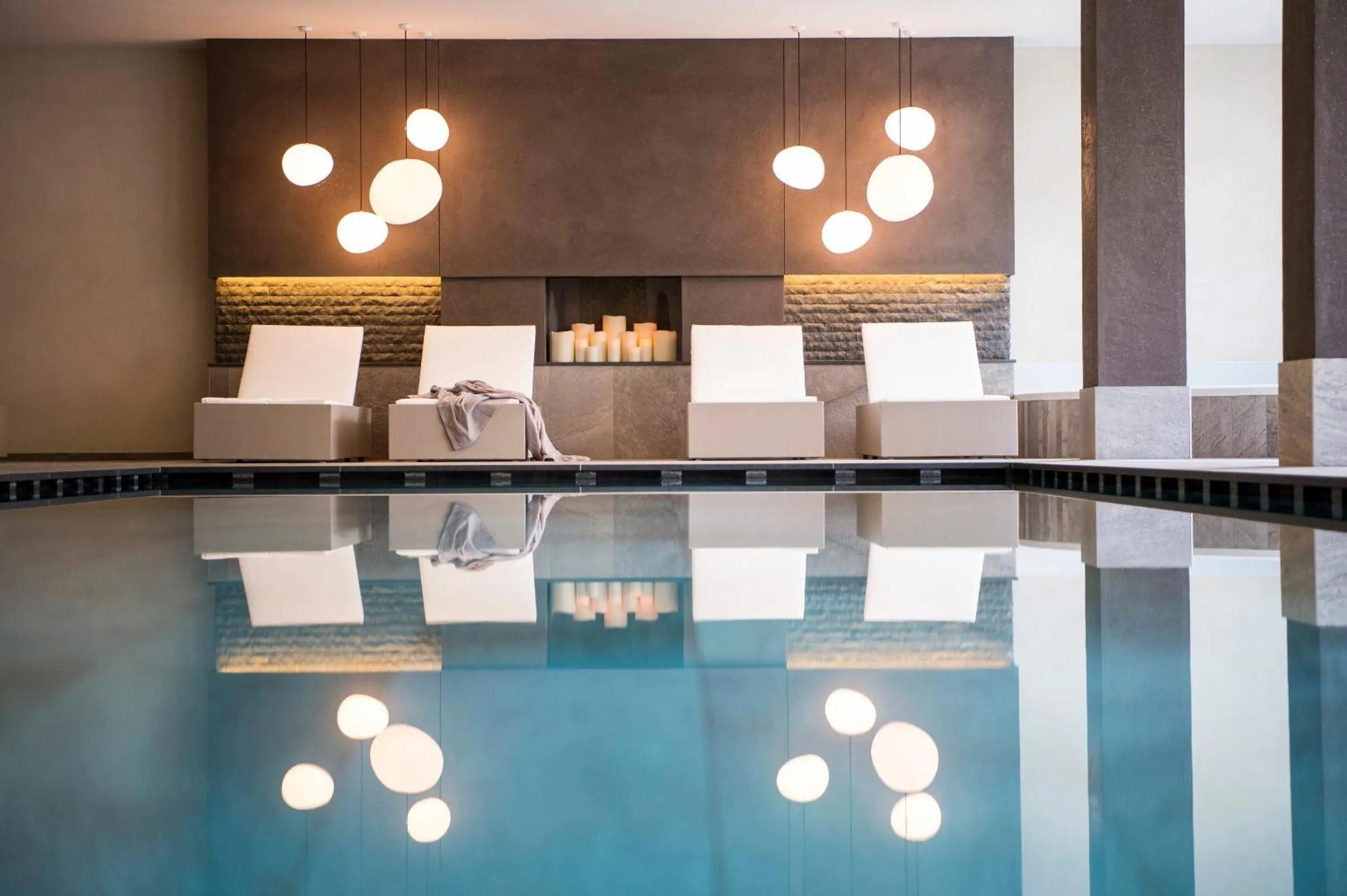 Swimming pool in Amaris Suites