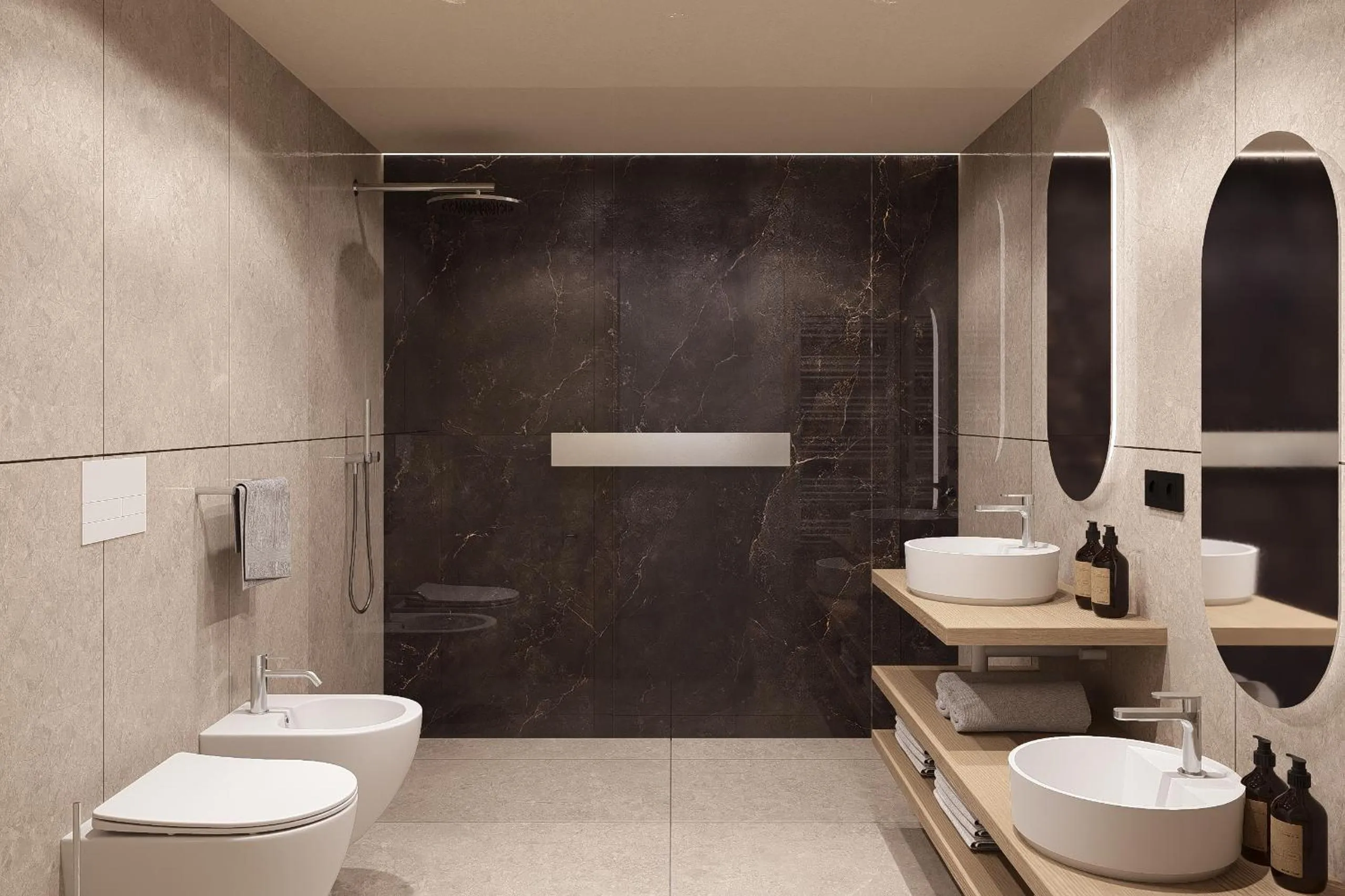 Bathroom in Amaris Suites