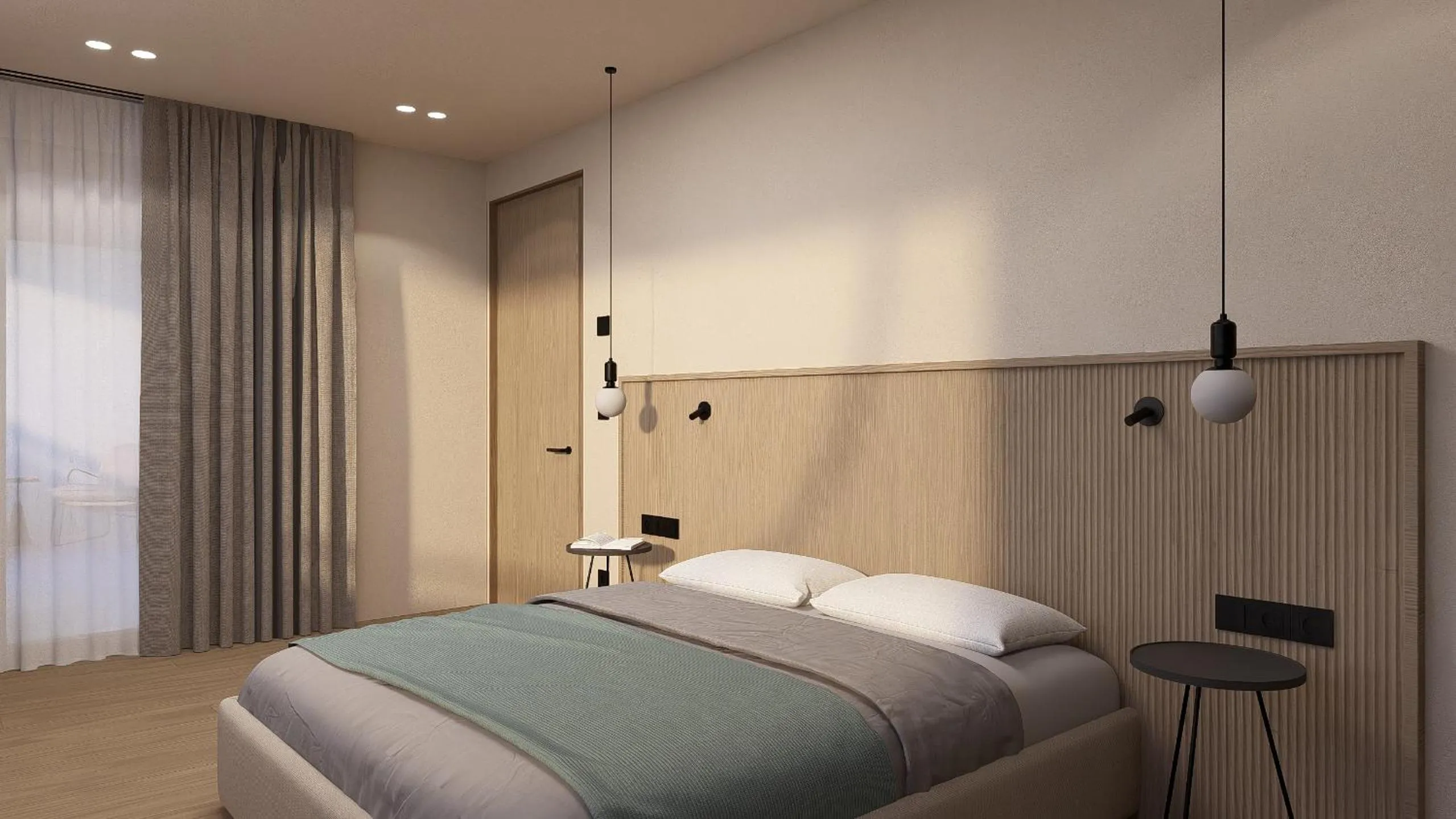 Bed in Amaris Suites