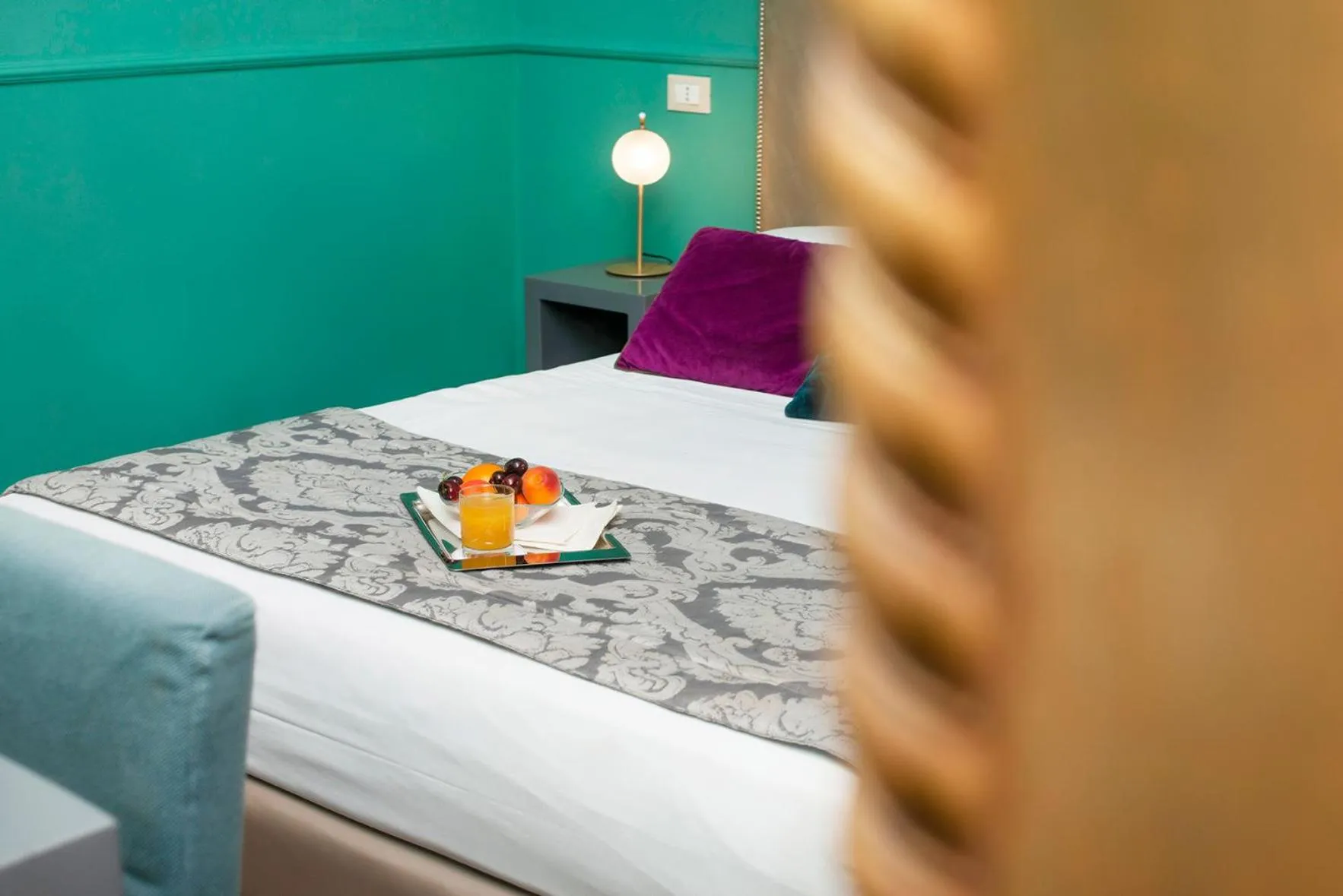 Bed in Town House Campo De Fiori