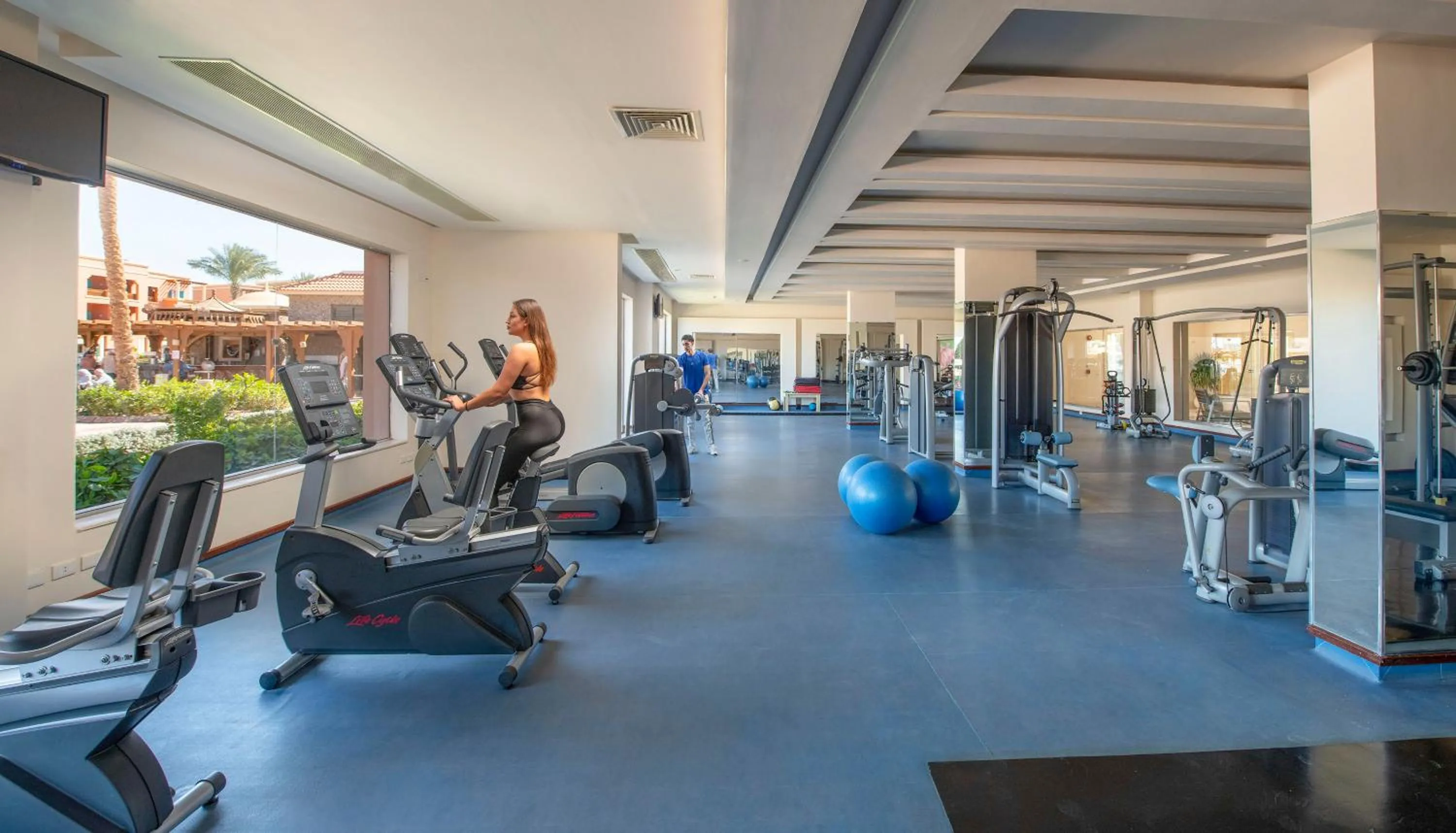 Fitness centre/facilities in Charmillion Club Aquapark