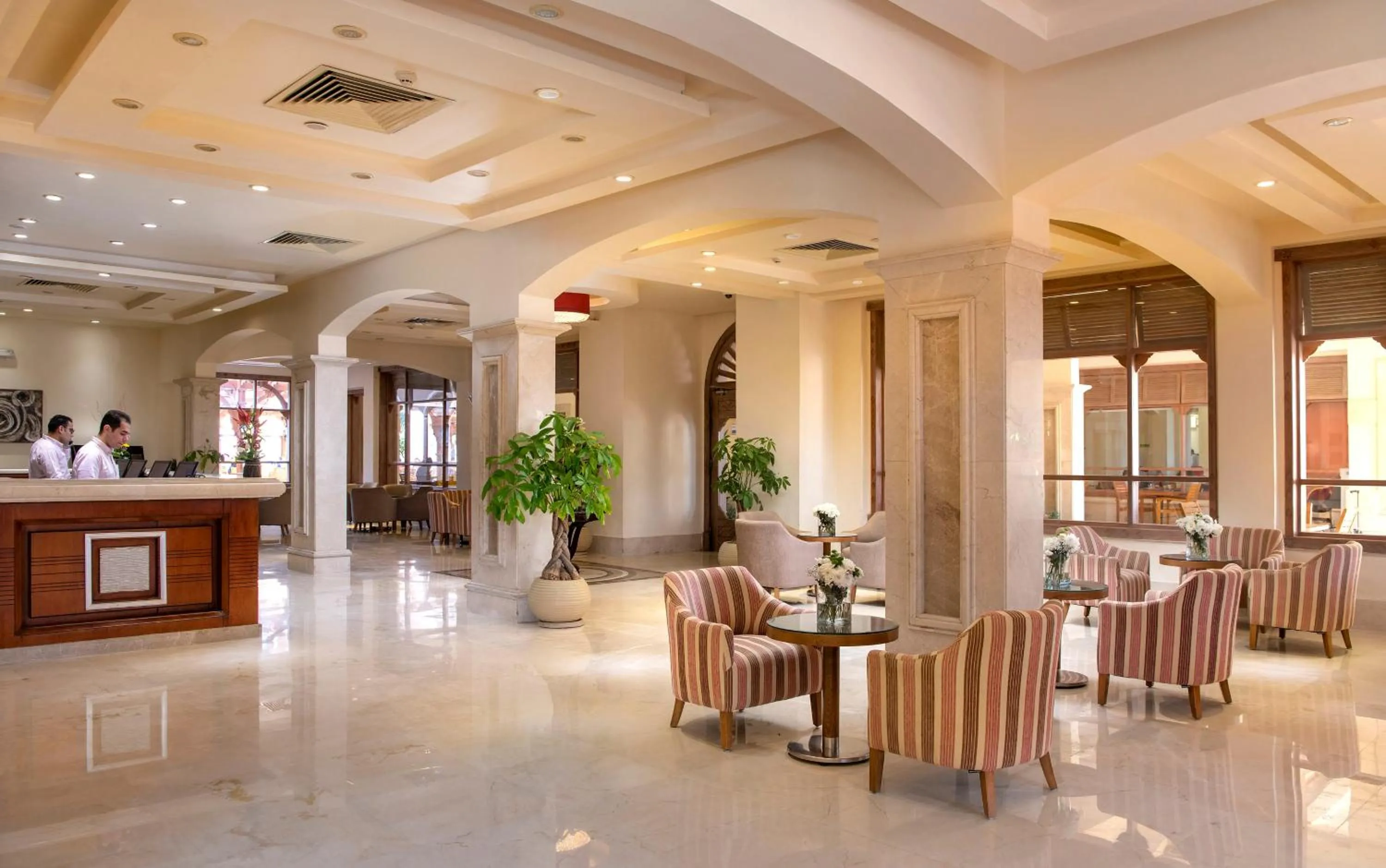 Lobby or reception in Charmillion Club Aquapark