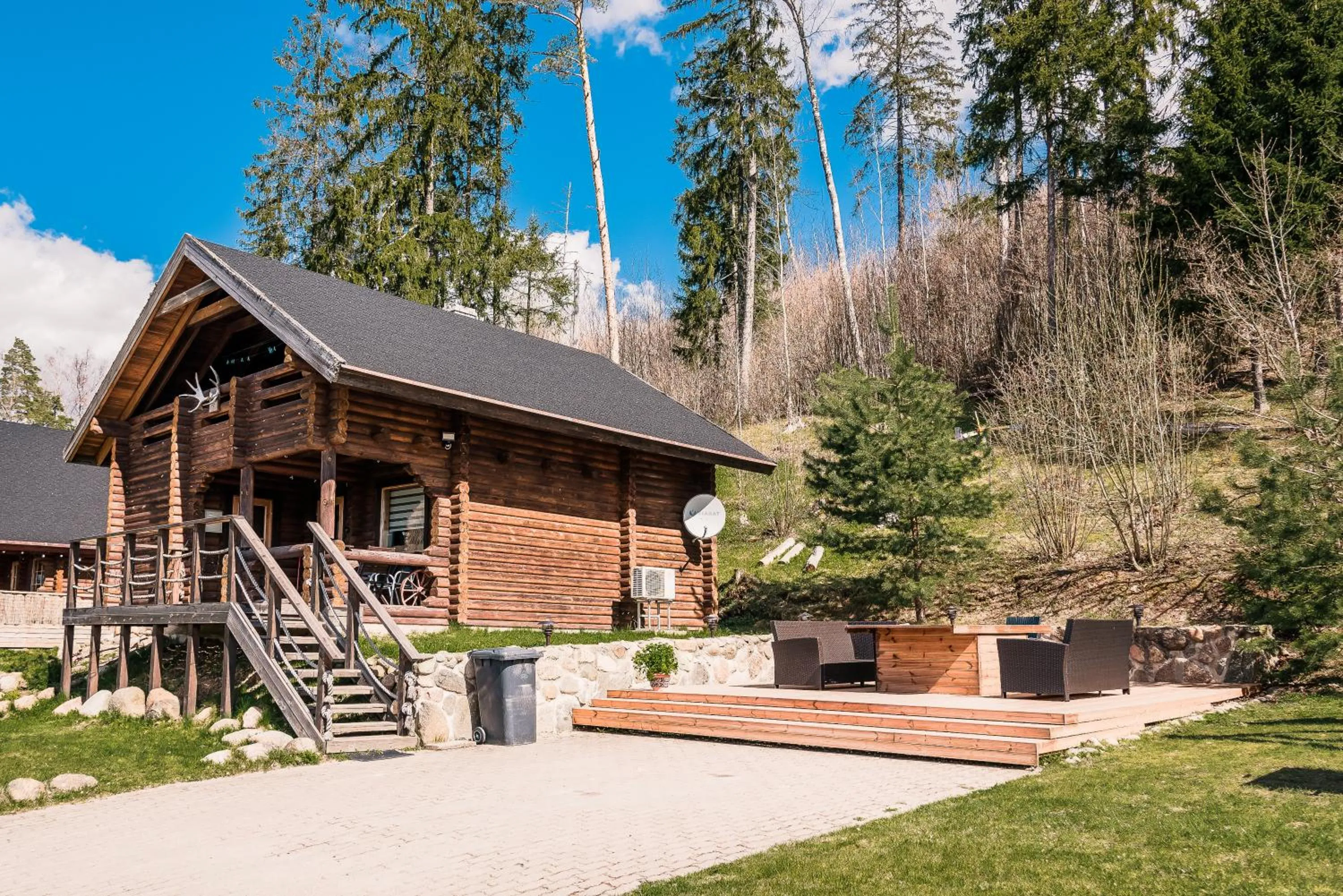 Property building in Külmamäe puhkemaja