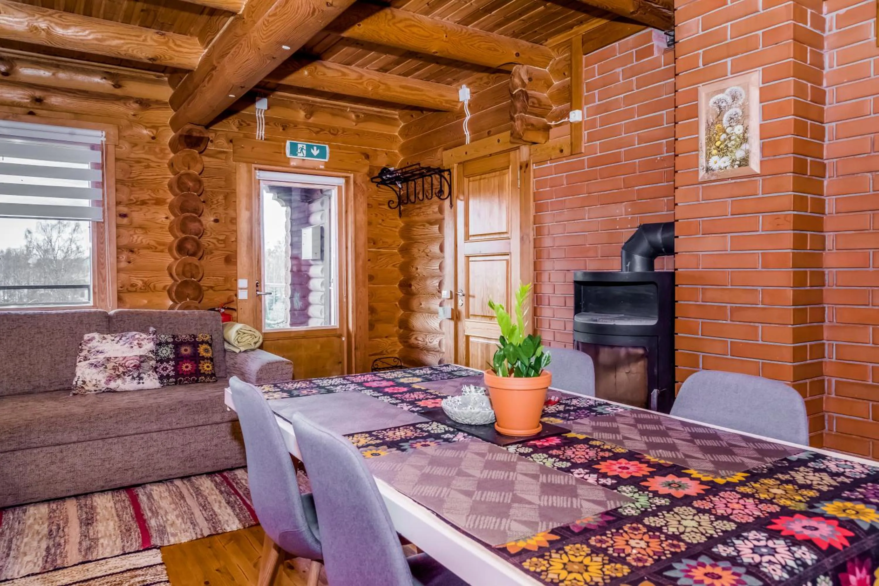 Living room in Külmamäe puhkemaja