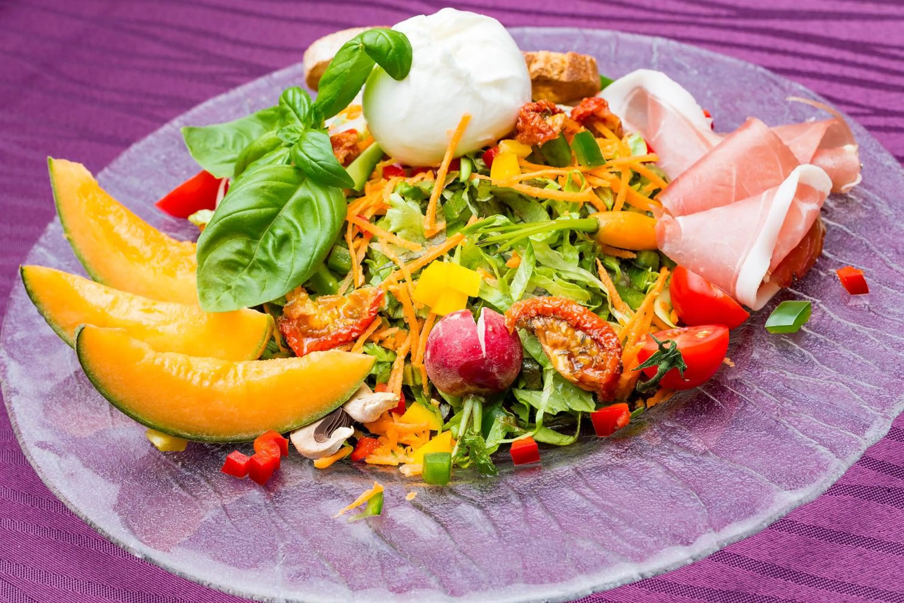 Food close-up in Auberge du Grand Chêne