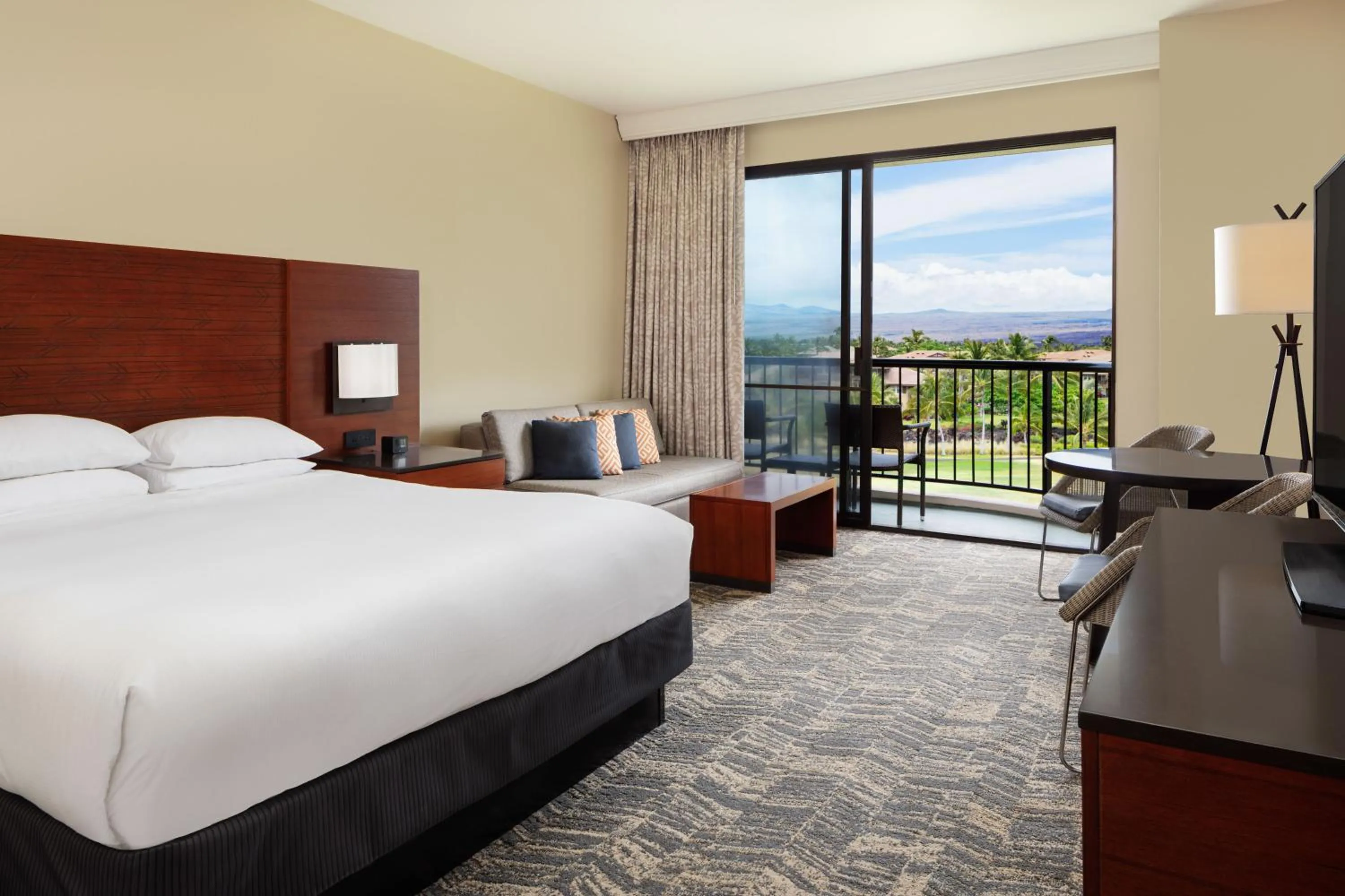 Bedroom, Bed in Hilton Waikoloa Village