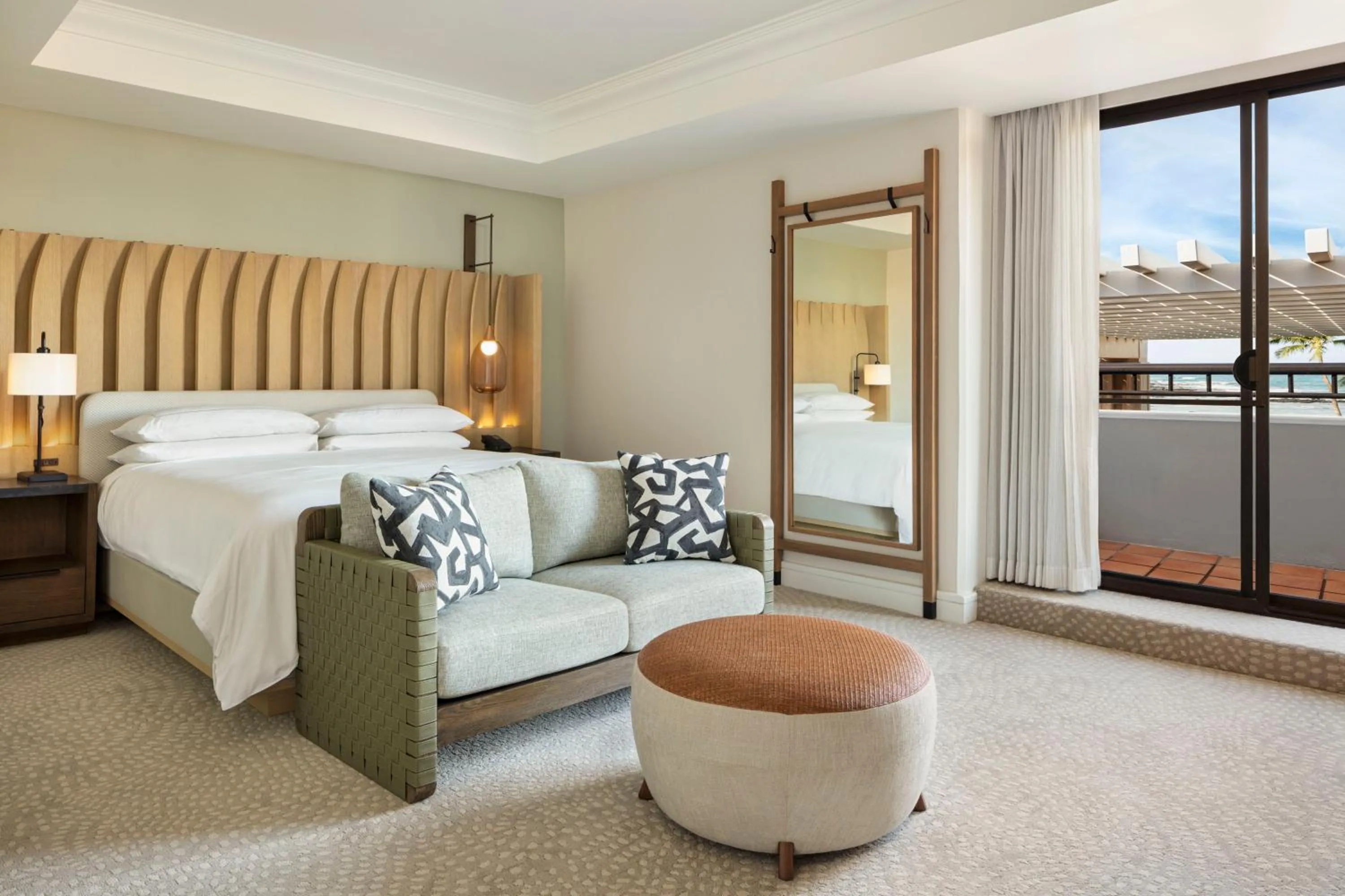 Bed in Hilton Waikoloa Village