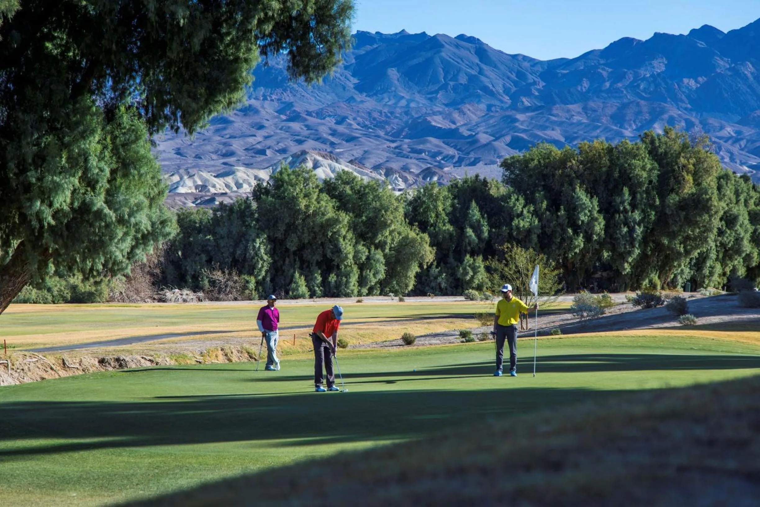 Golfcourse in The Inn at Death Valley