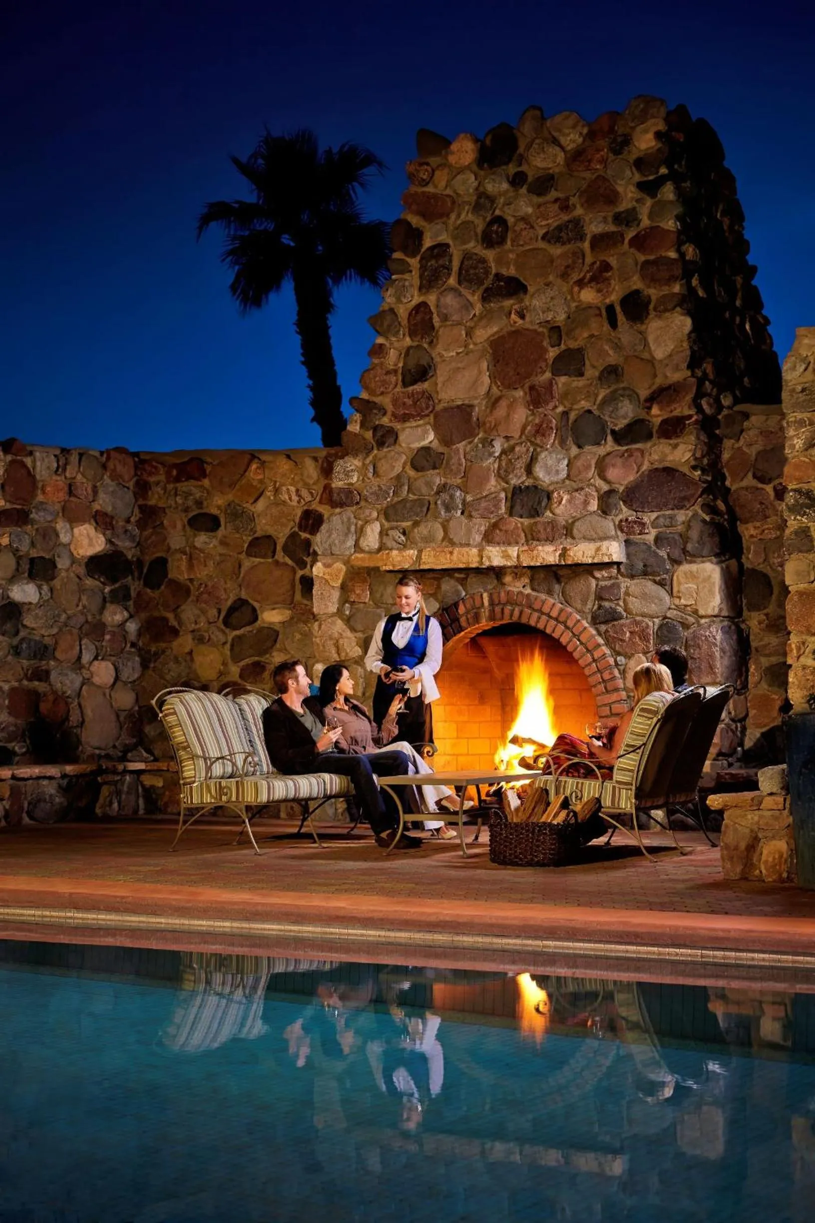 Swimming pool in The Inn at Death Valley