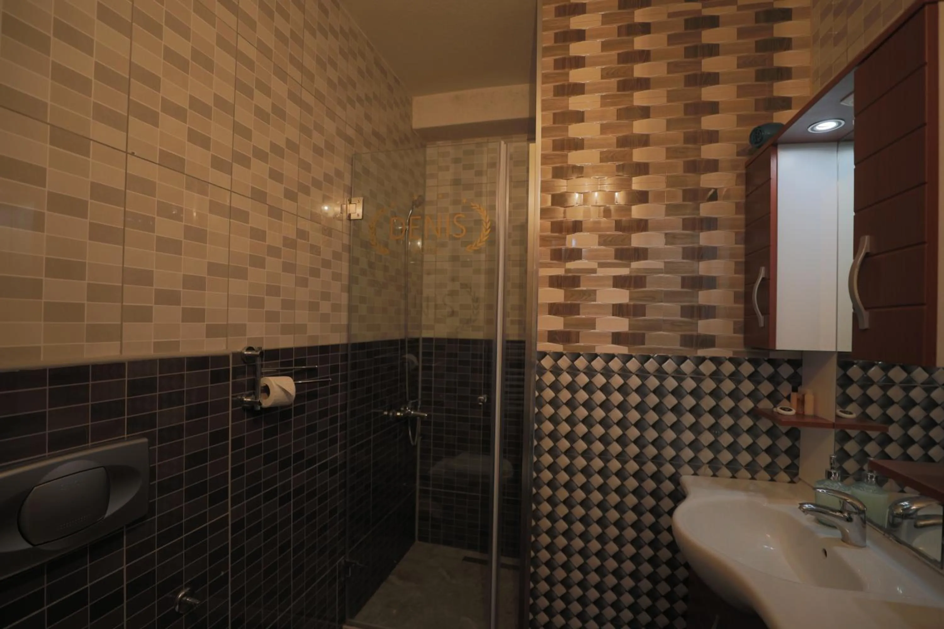 Shower in Hotel Denis