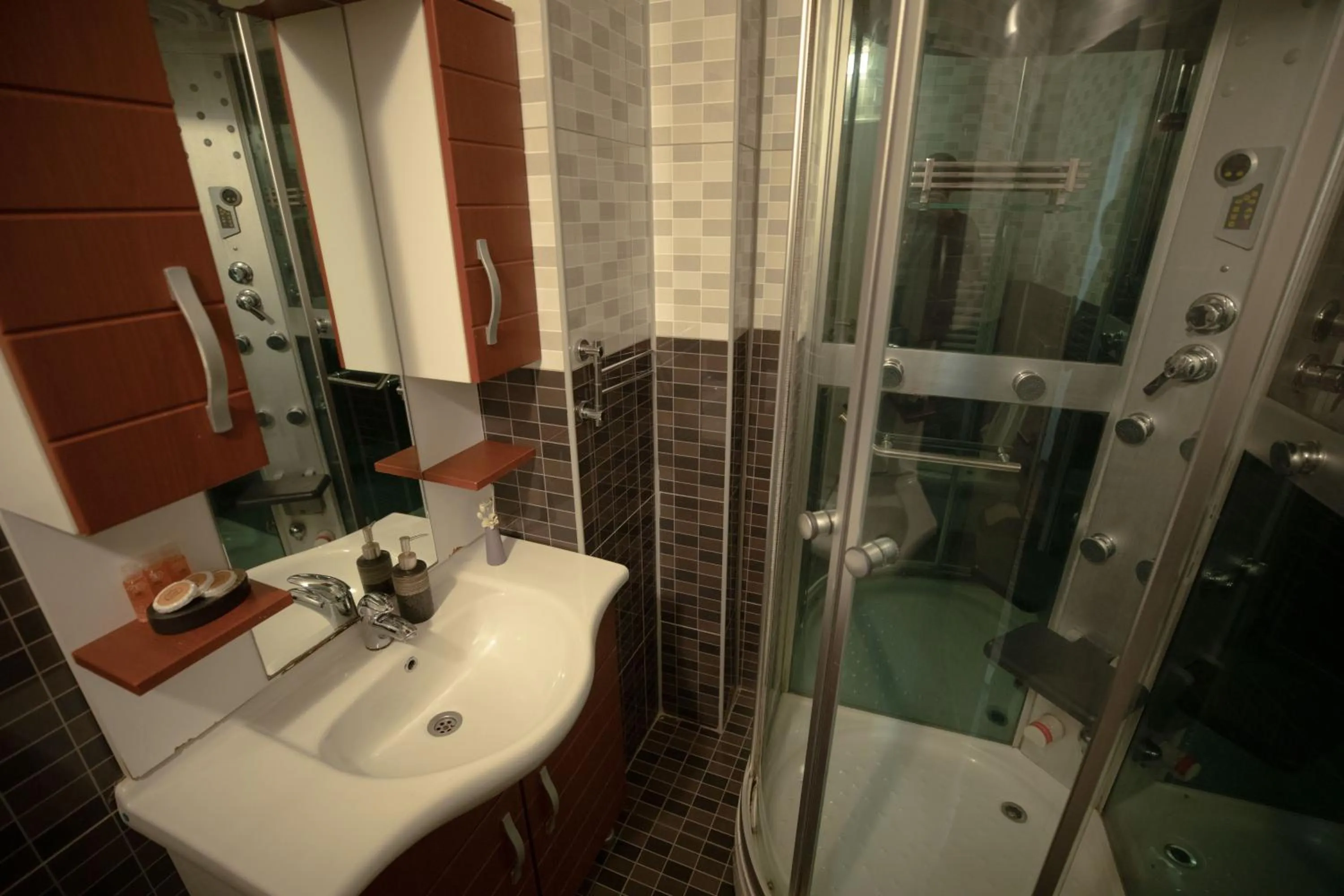 Shower in Hotel Denis