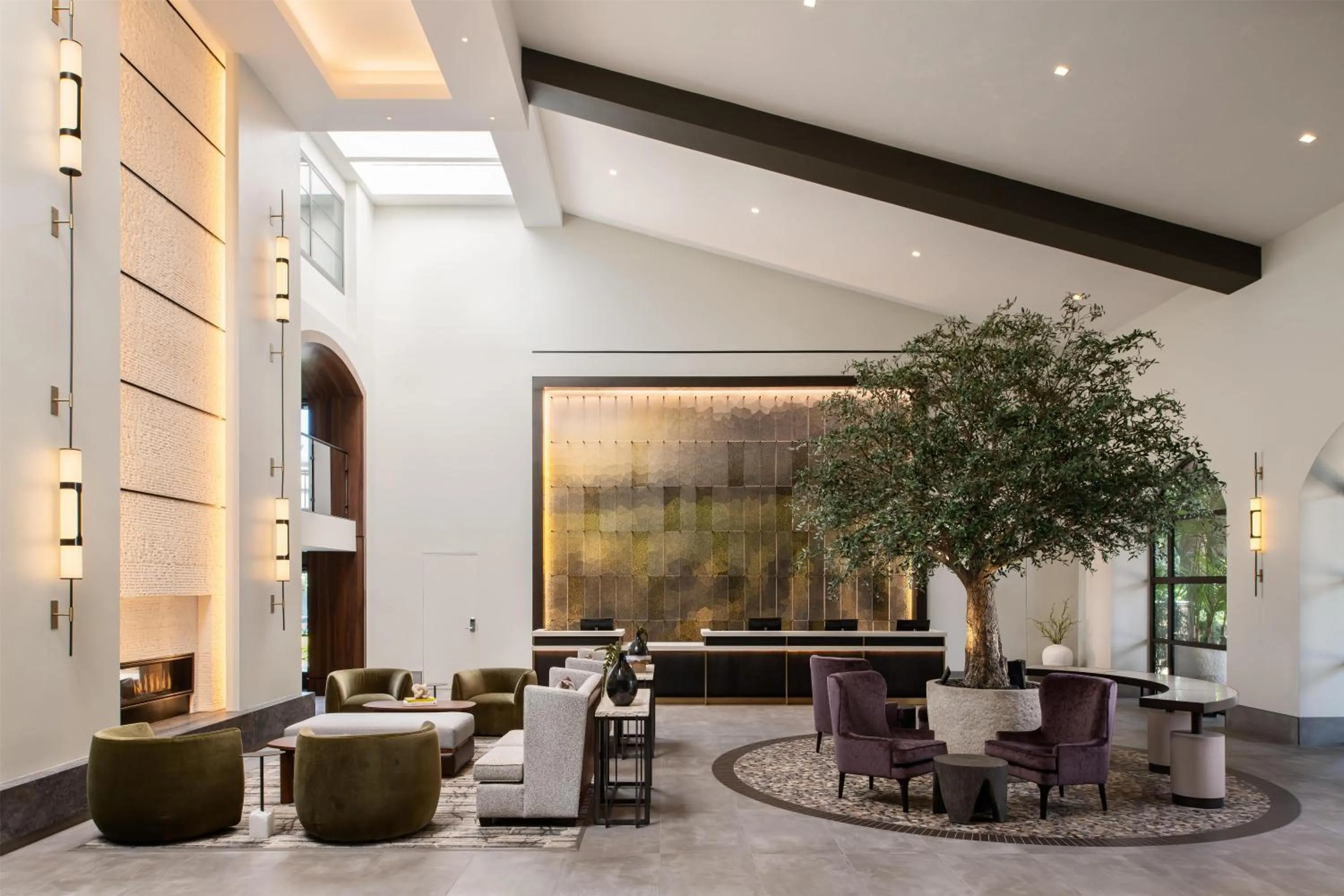 Lobby or reception in Casa Mani Resort Napa Valley, Curio Collection By Hilton