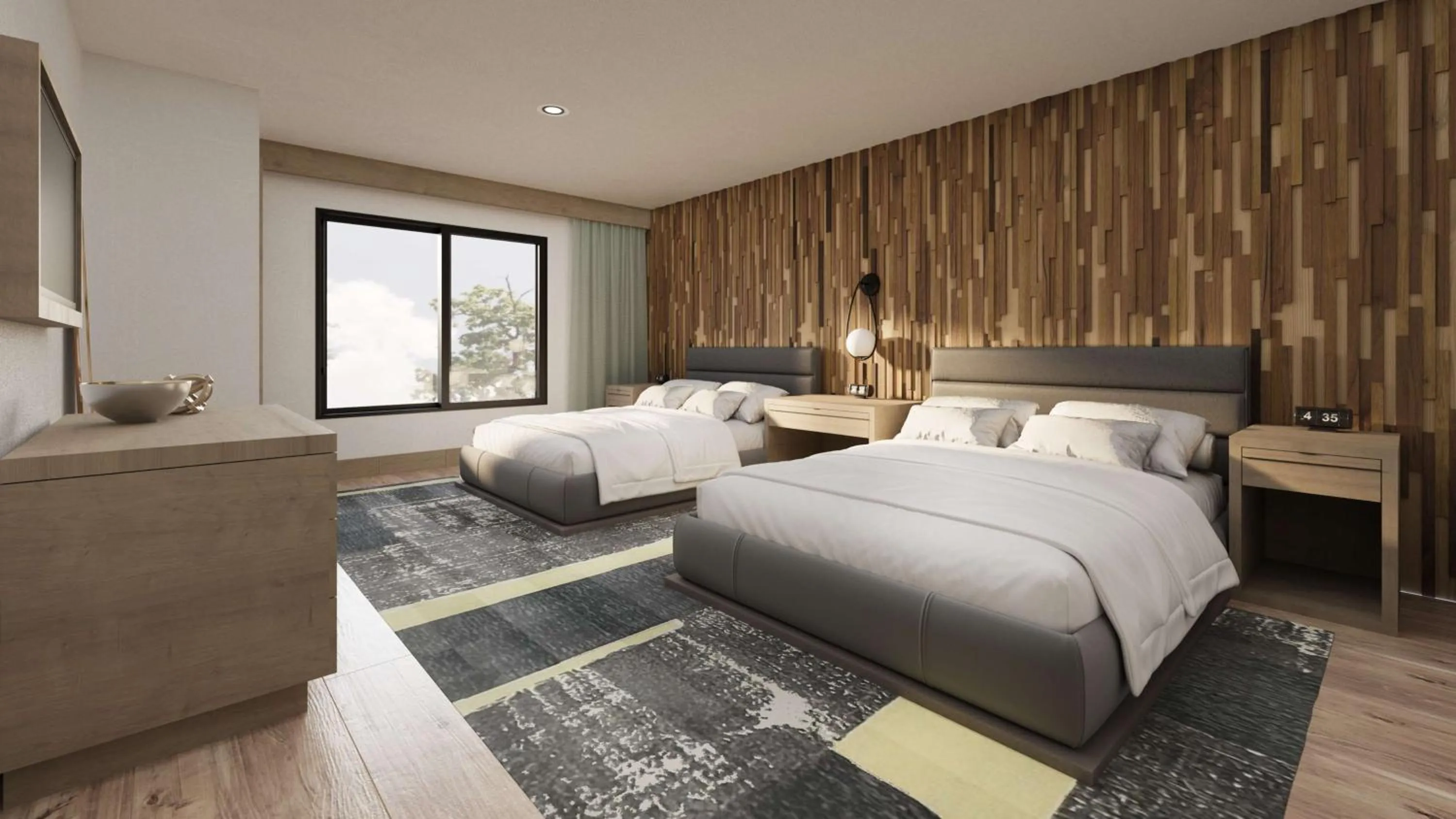 Bed in Embassy Suites by Hilton Napa Valley