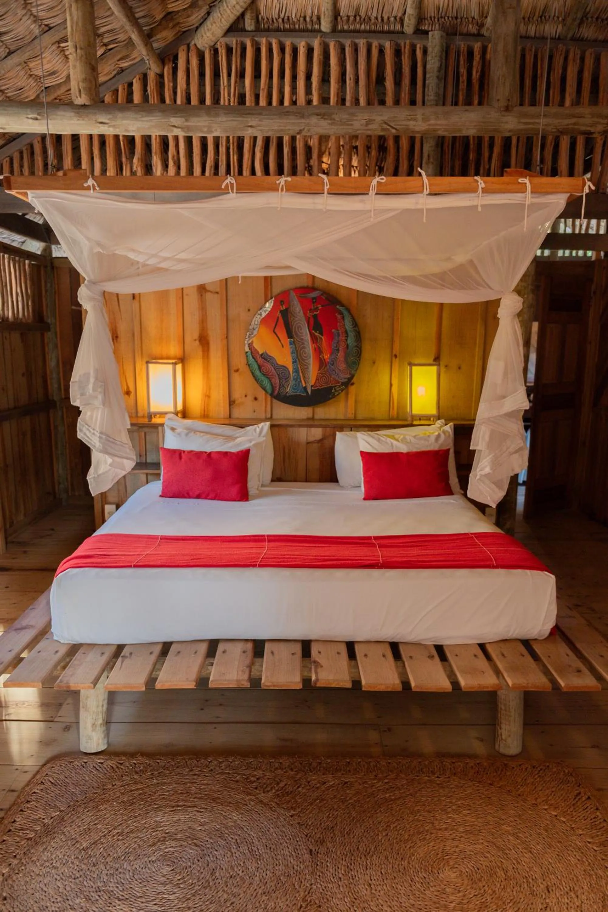 Bed in Ventana Hotel