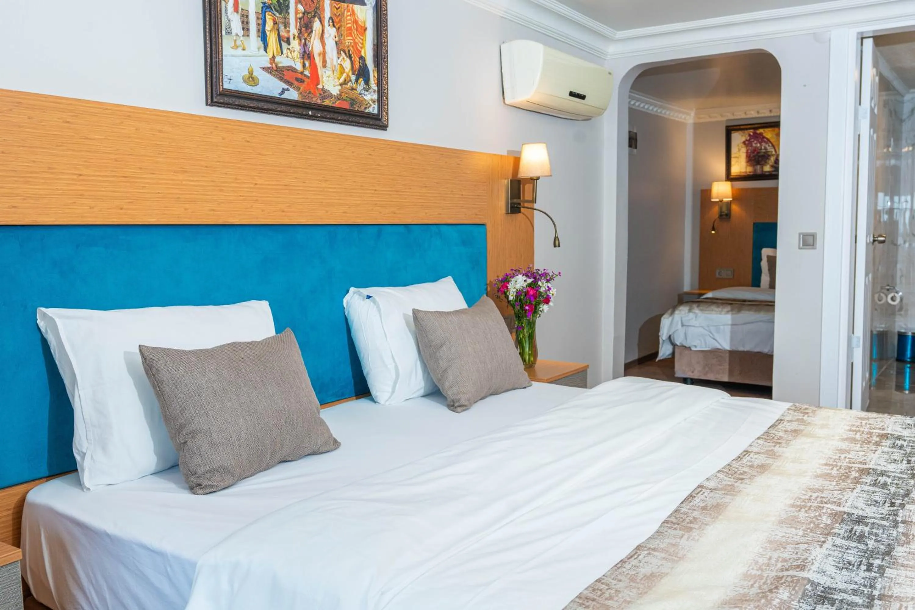 Bed in Seatanbul Hotel