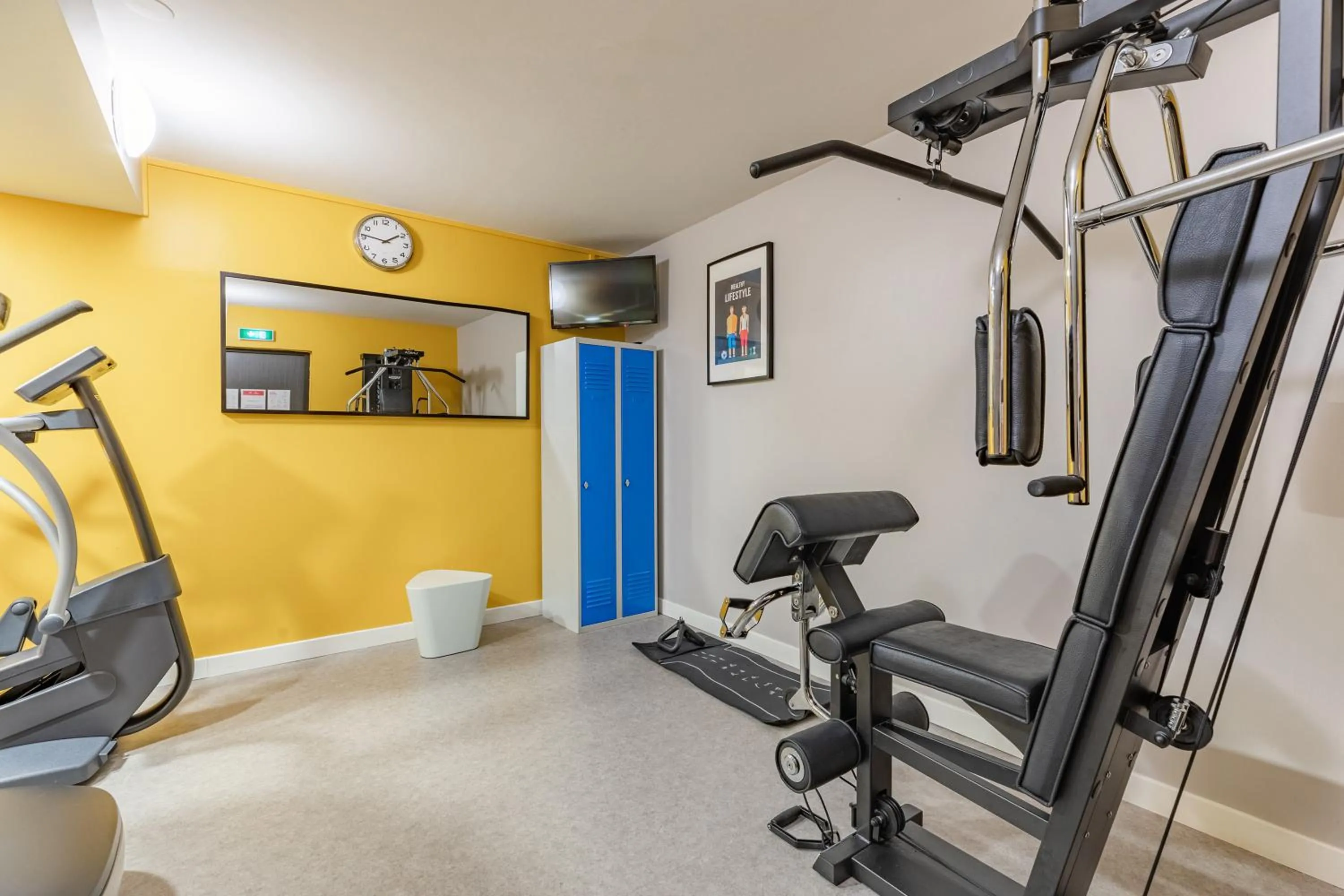 Fitness centre/facilities in Appart’City Confort Lyon Cité Internationale