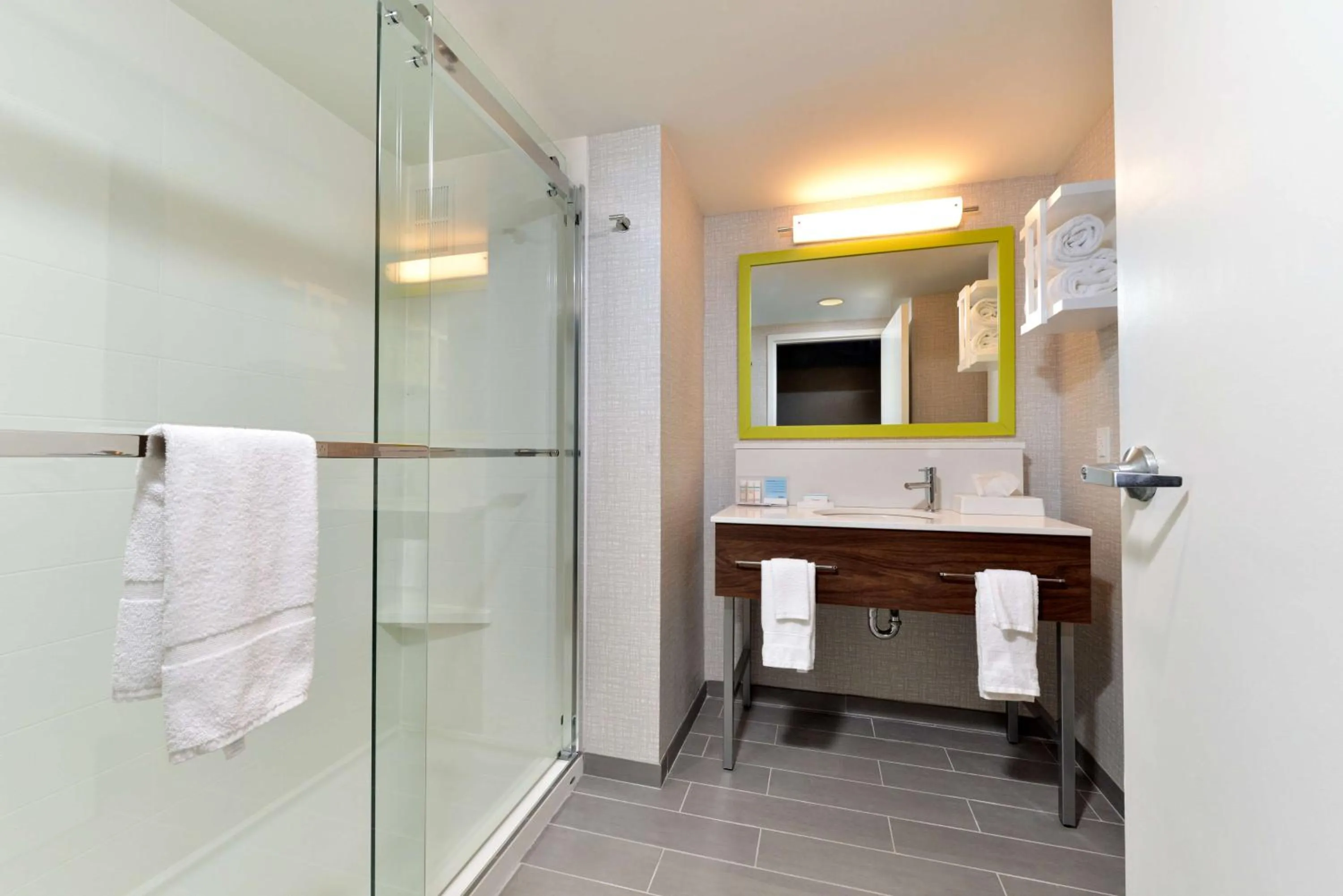 Bathroom in Hampton Inn by Hilton Panama City Beach