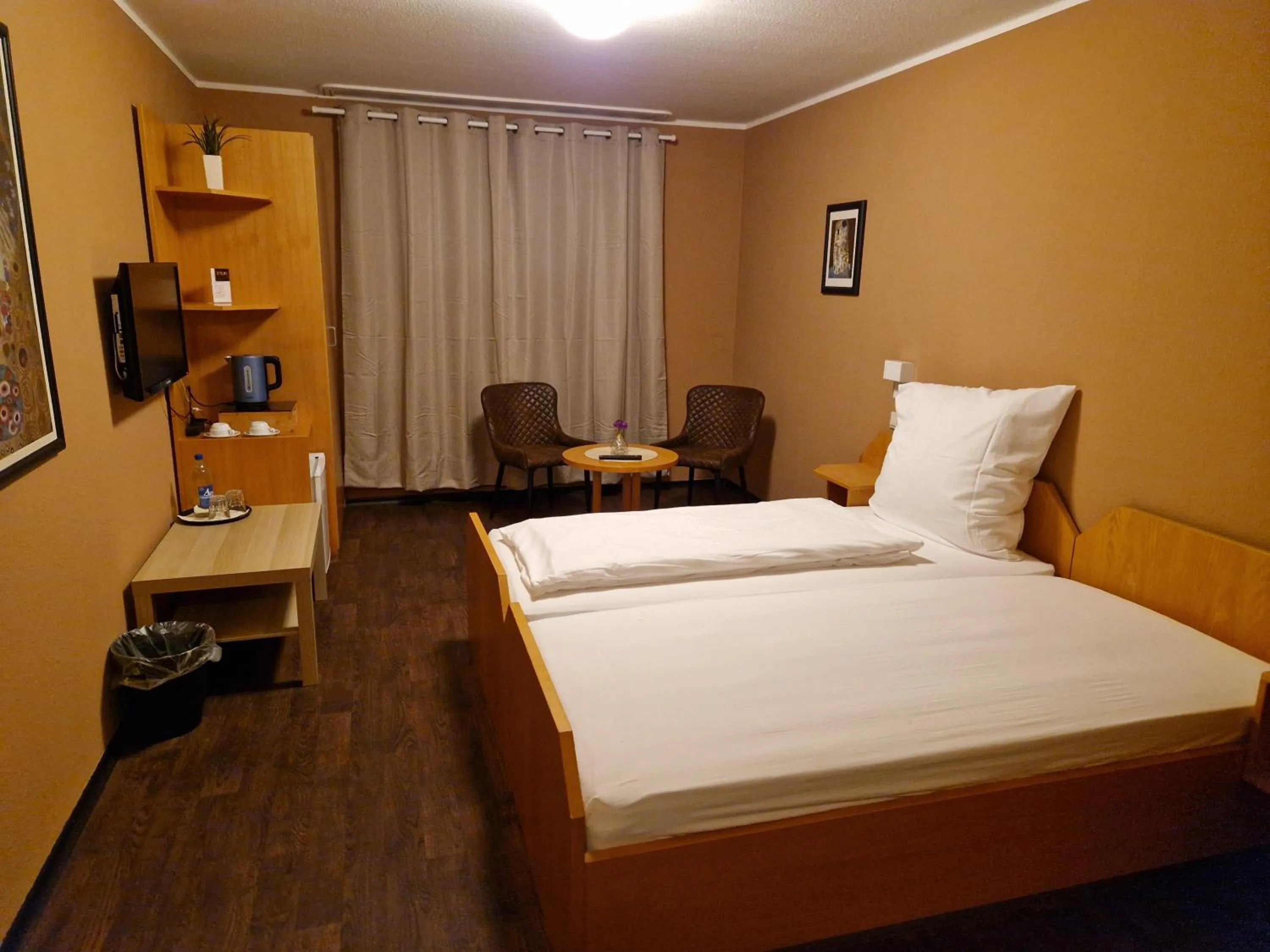 Bed in Hotel Restaurant Oliva