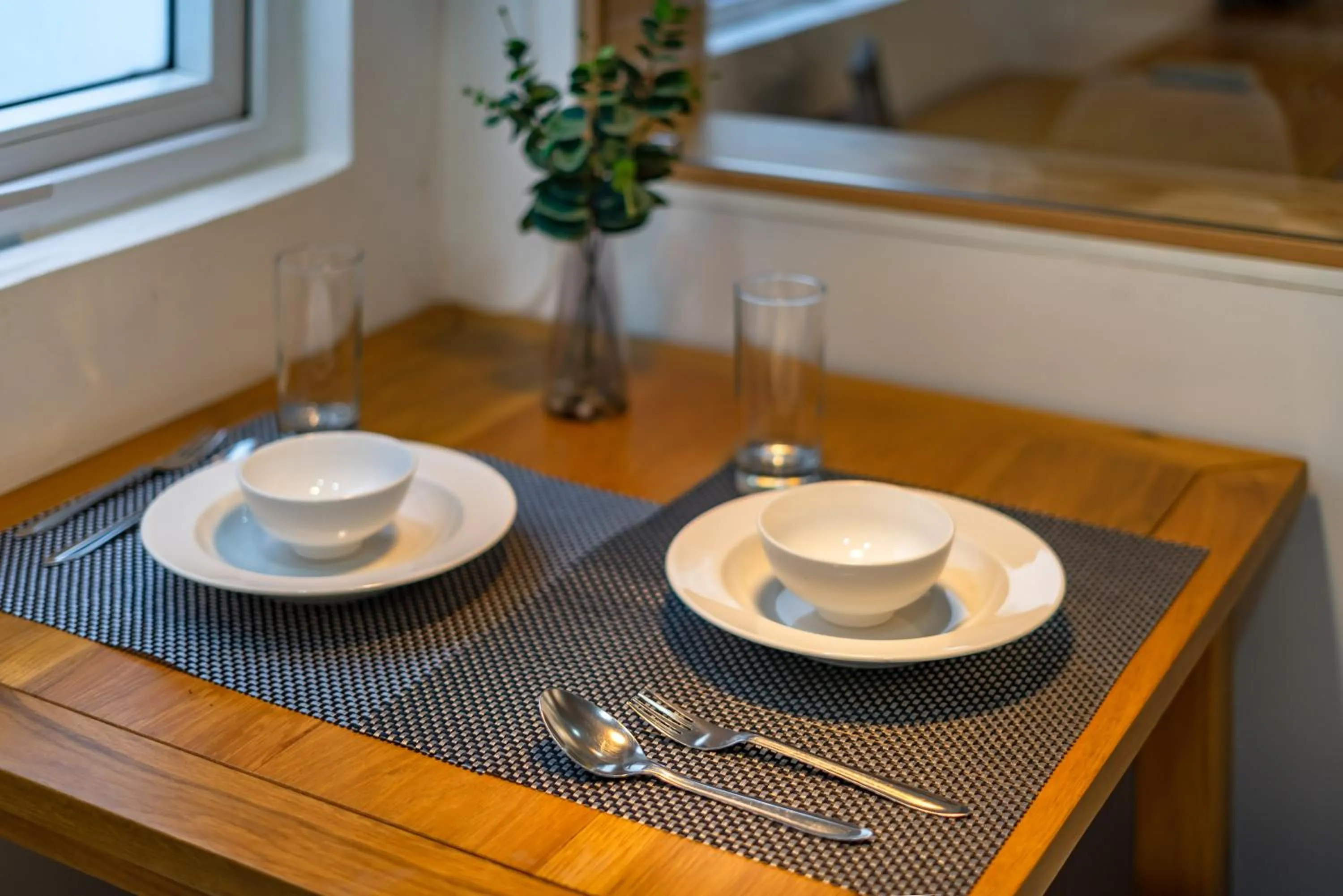 Dining area in SaigonOne Serviced Apartment