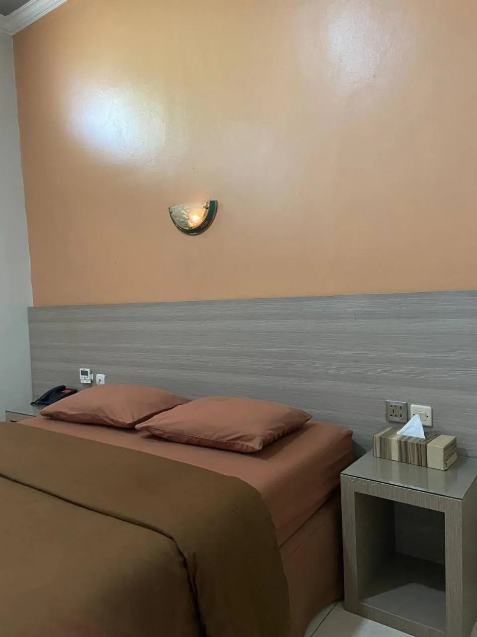 Bed in Hotel Pesona Merak