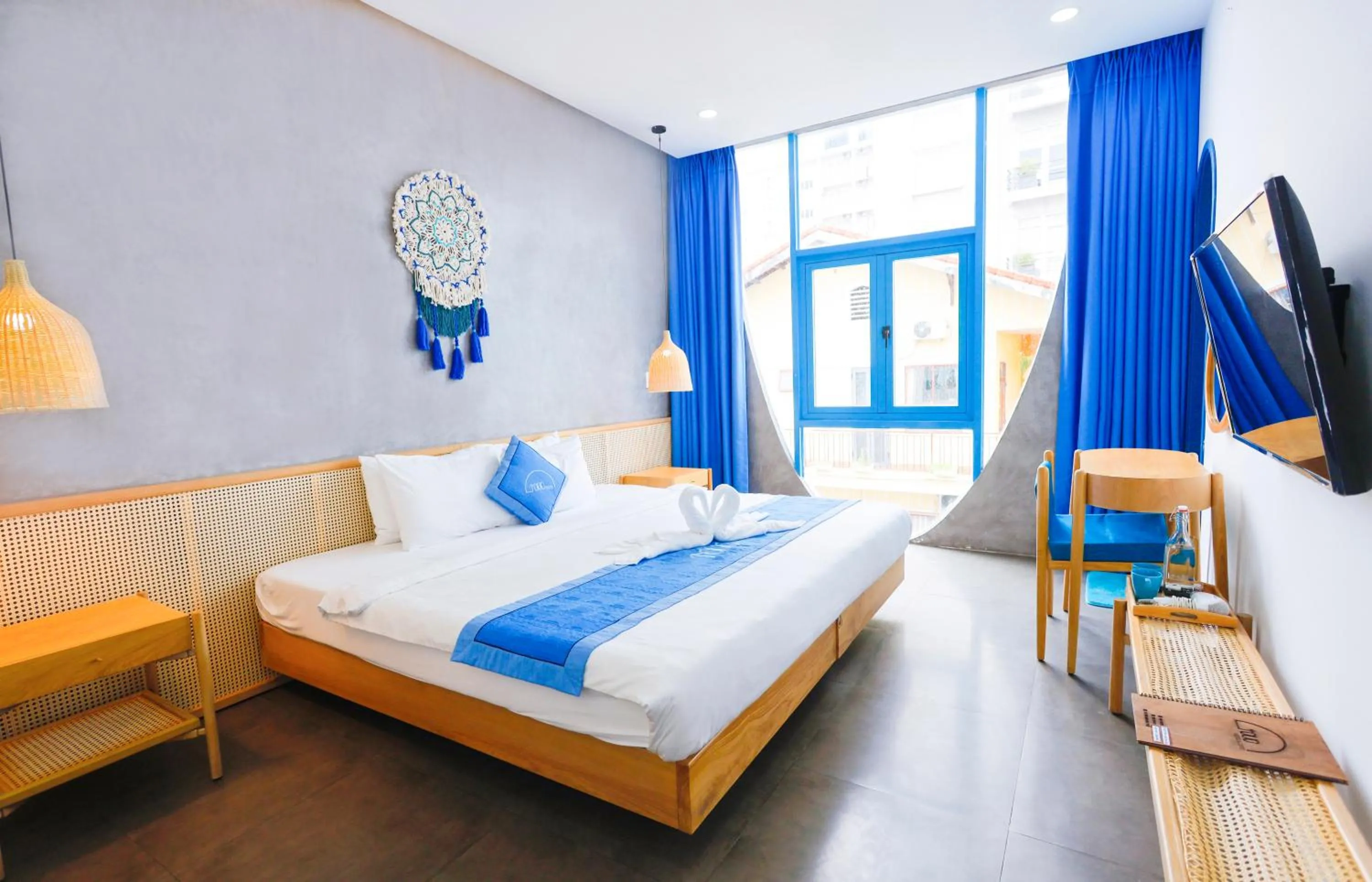 Bed in Tò Vò Hostel Huế