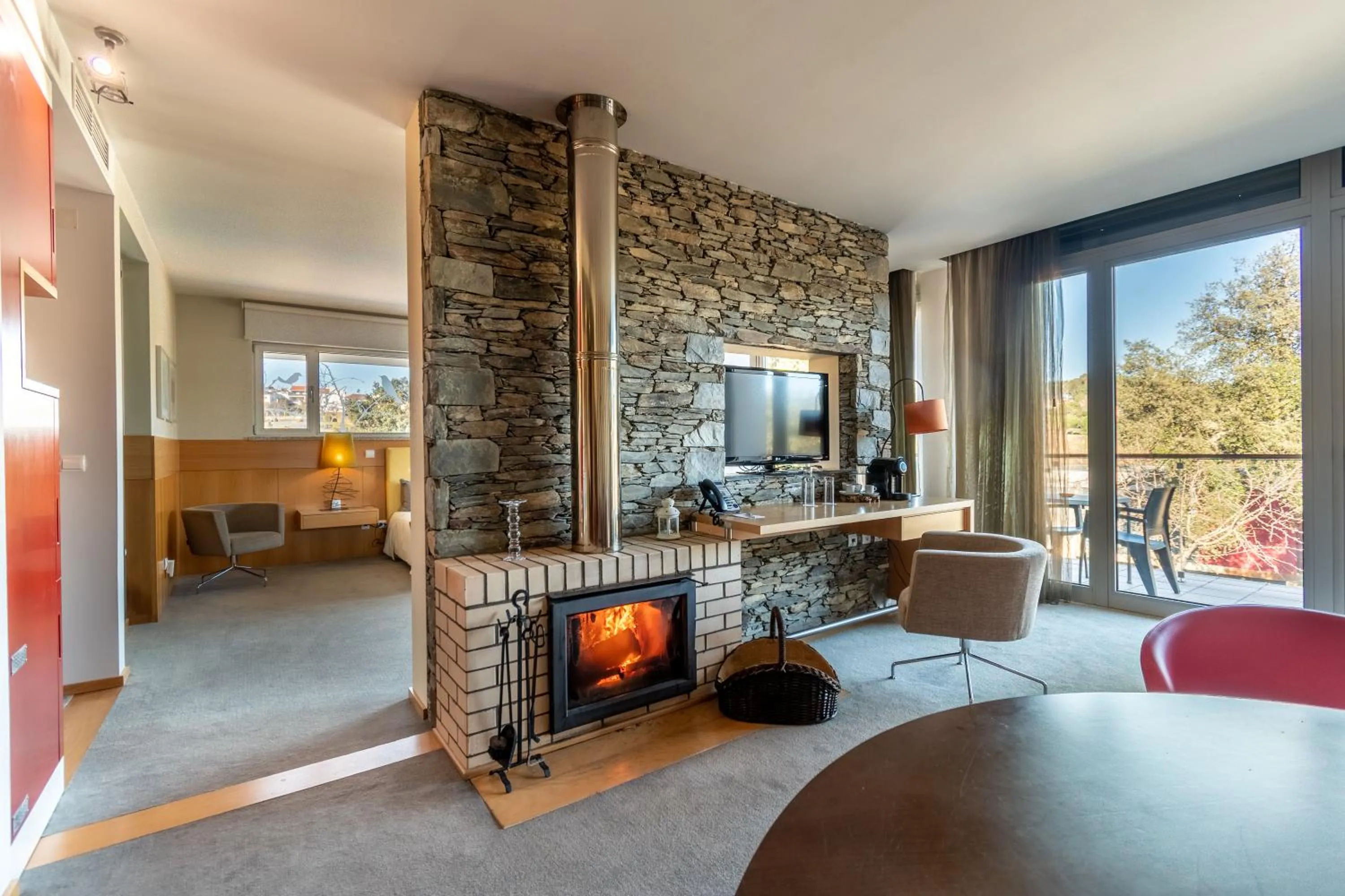 Living room in Hotel Santa Margarida