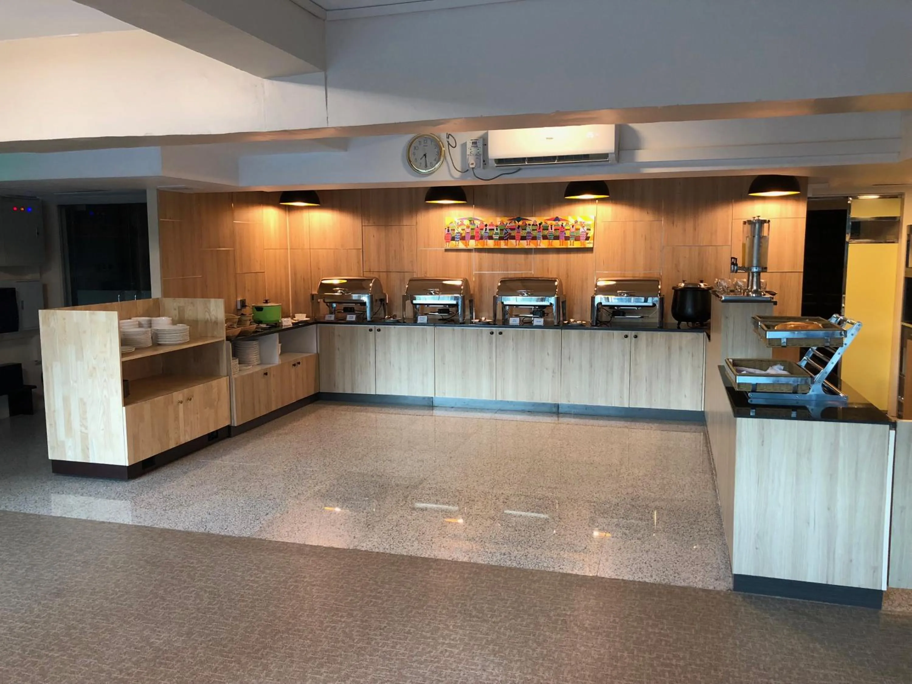 Buffet breakfast in Hotel Rose Hill