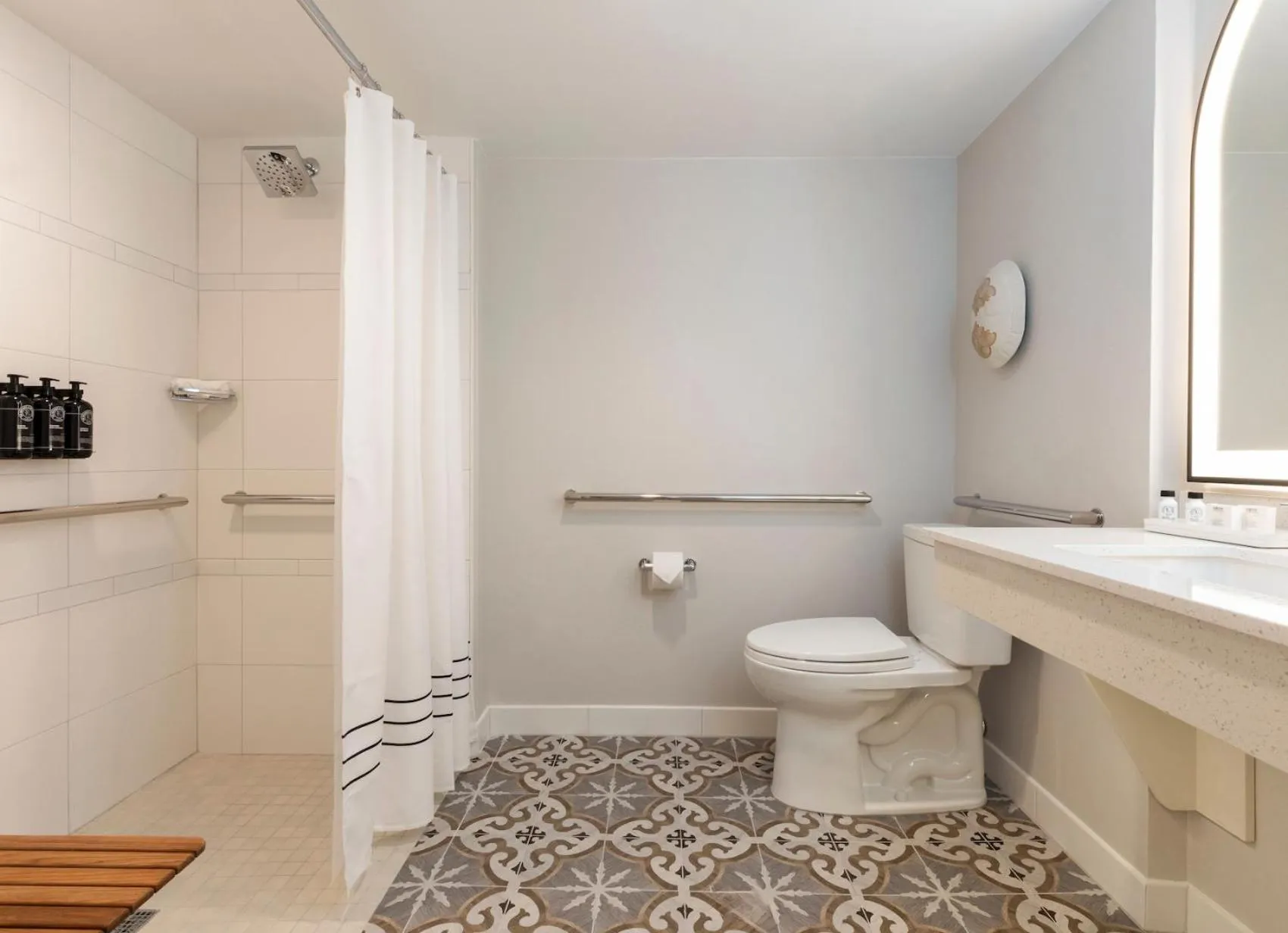 Shower in The Singer Oceanfront Resort, Curio Collection by Hilton