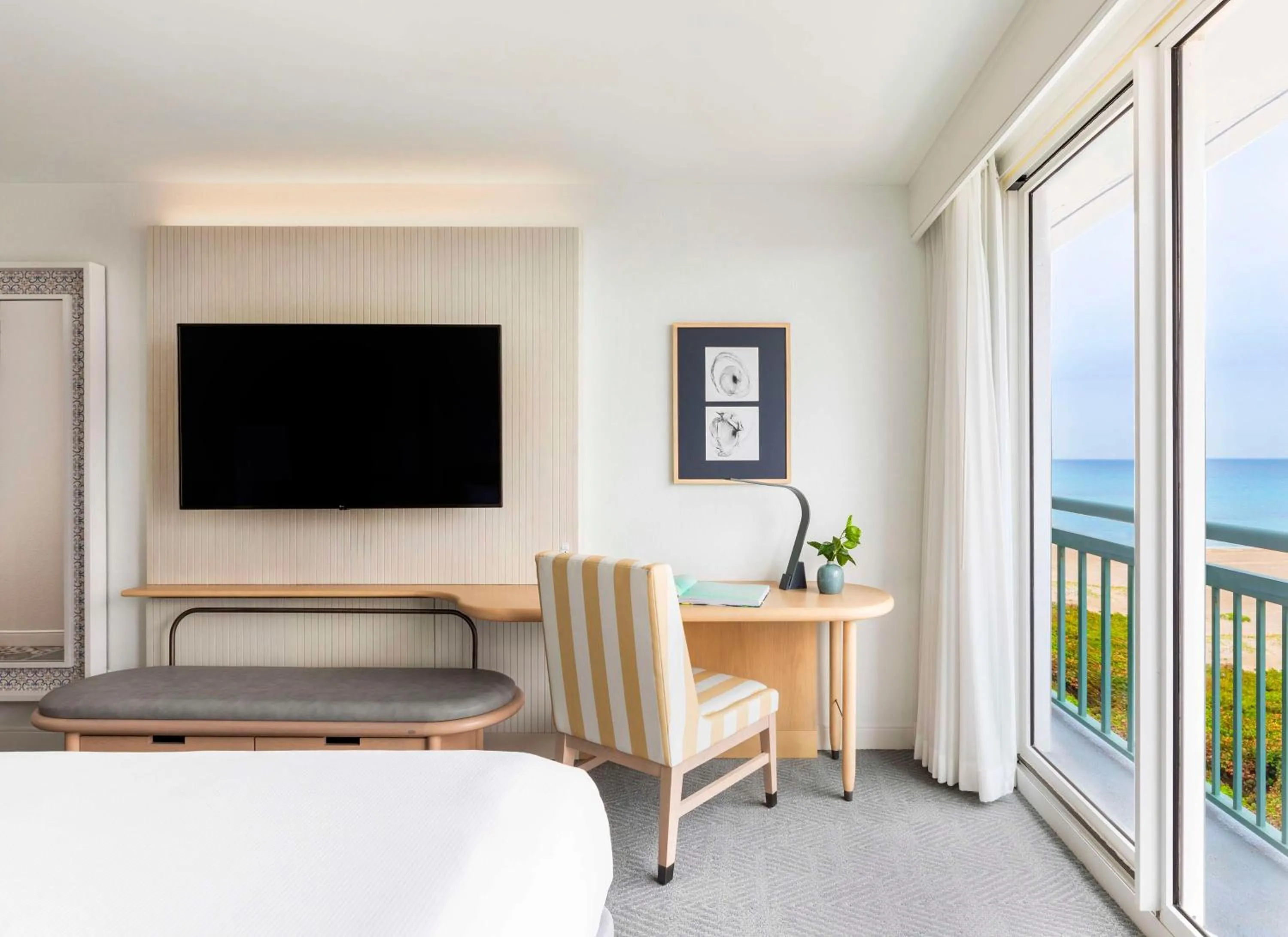 Bedroom in The Singer Oceanfront Resort, Curio Collection by Hilton