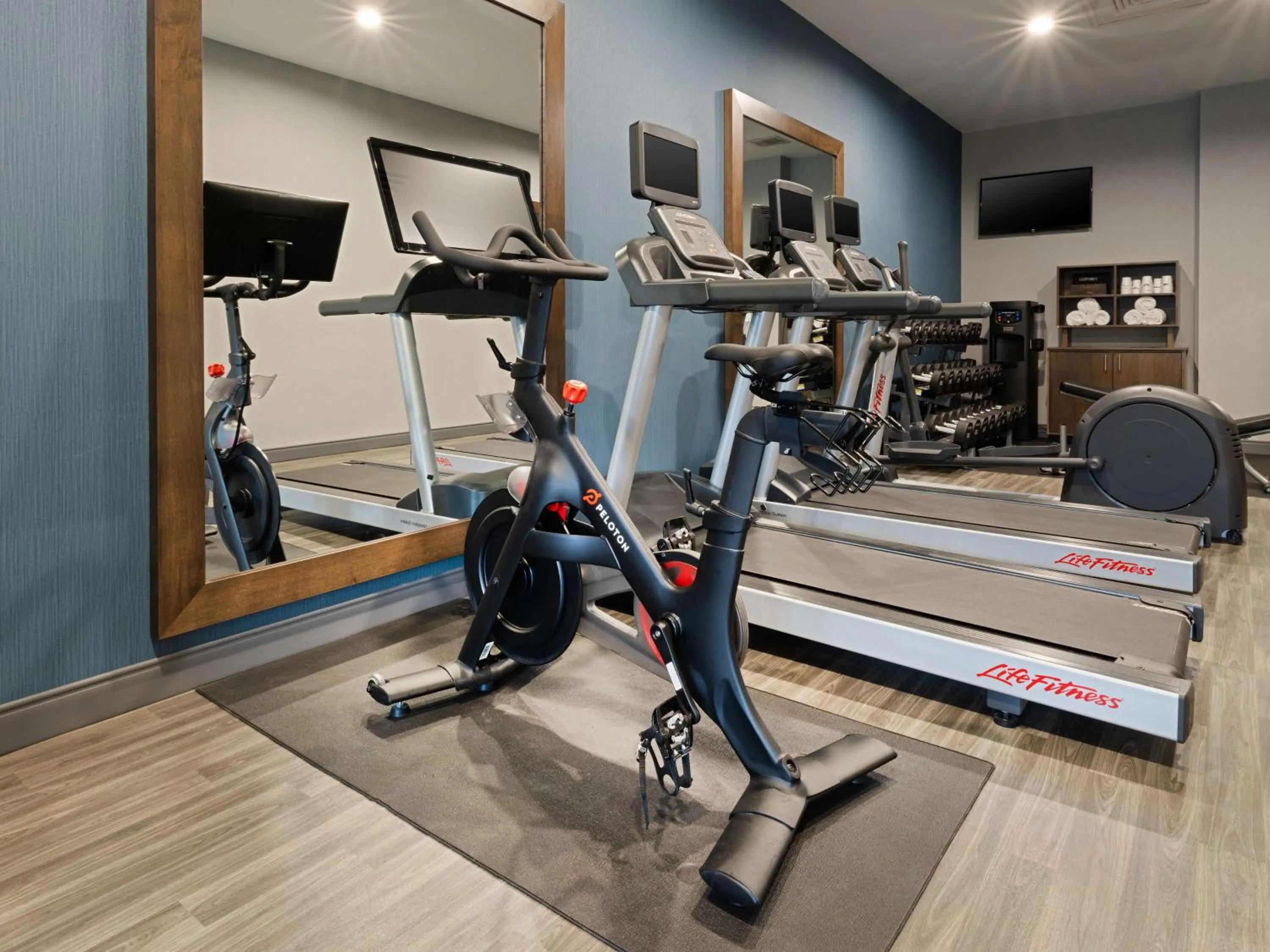 Fitness centre/facilities in Hampton Inn West Palm Beach-Florida Turnpike