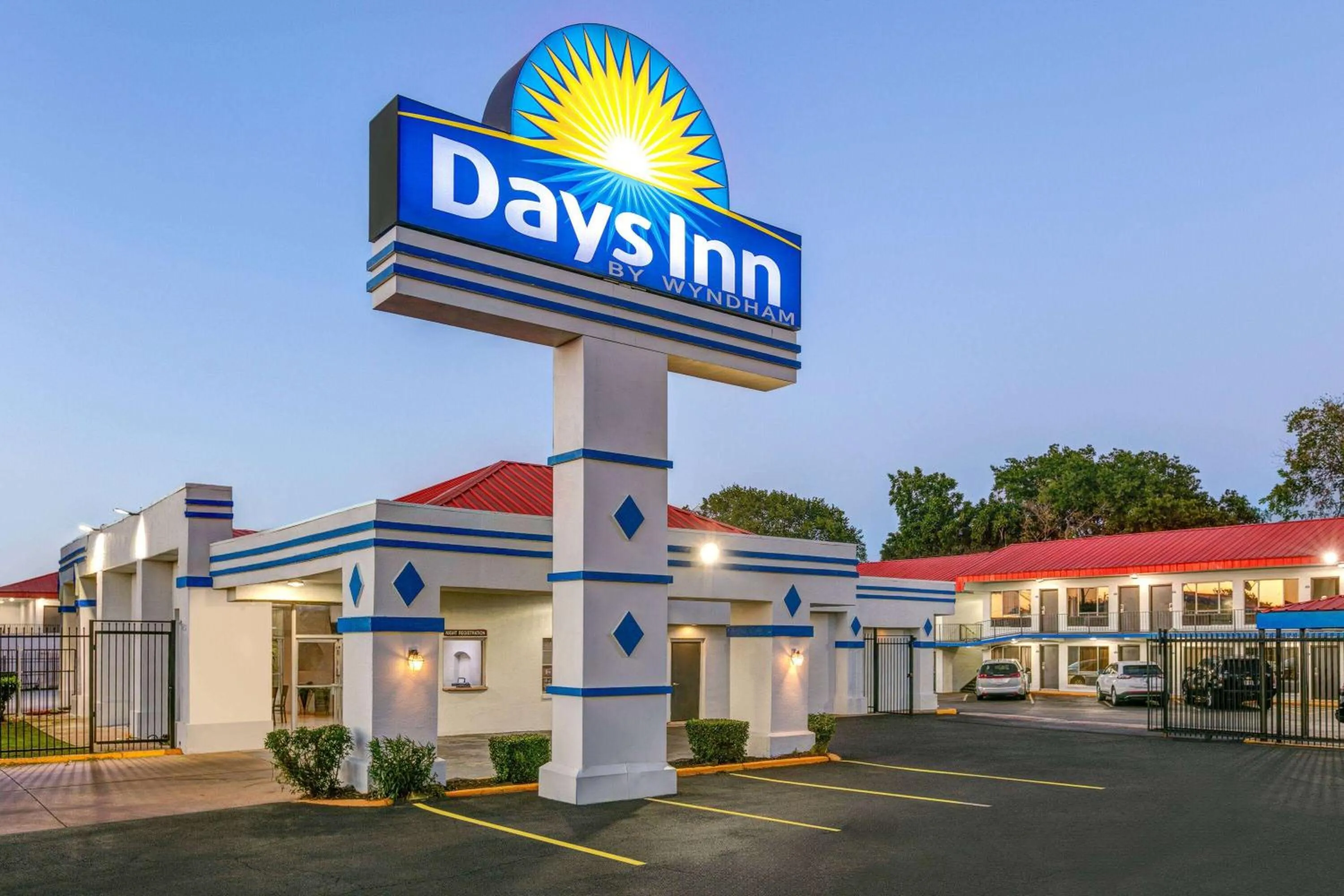 Property building in Days Inn by Wyndham South Fort Worth