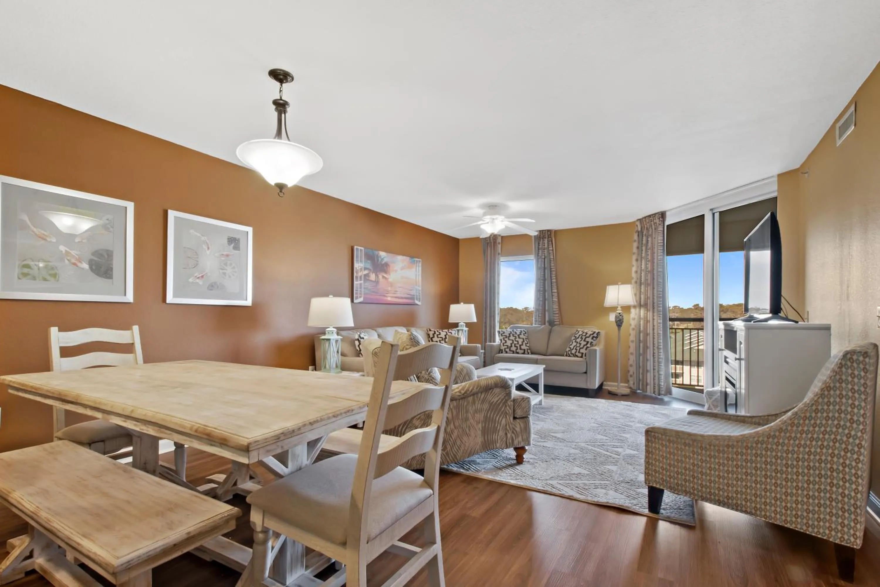 Living room in Tilghman Beach and Golf Resort