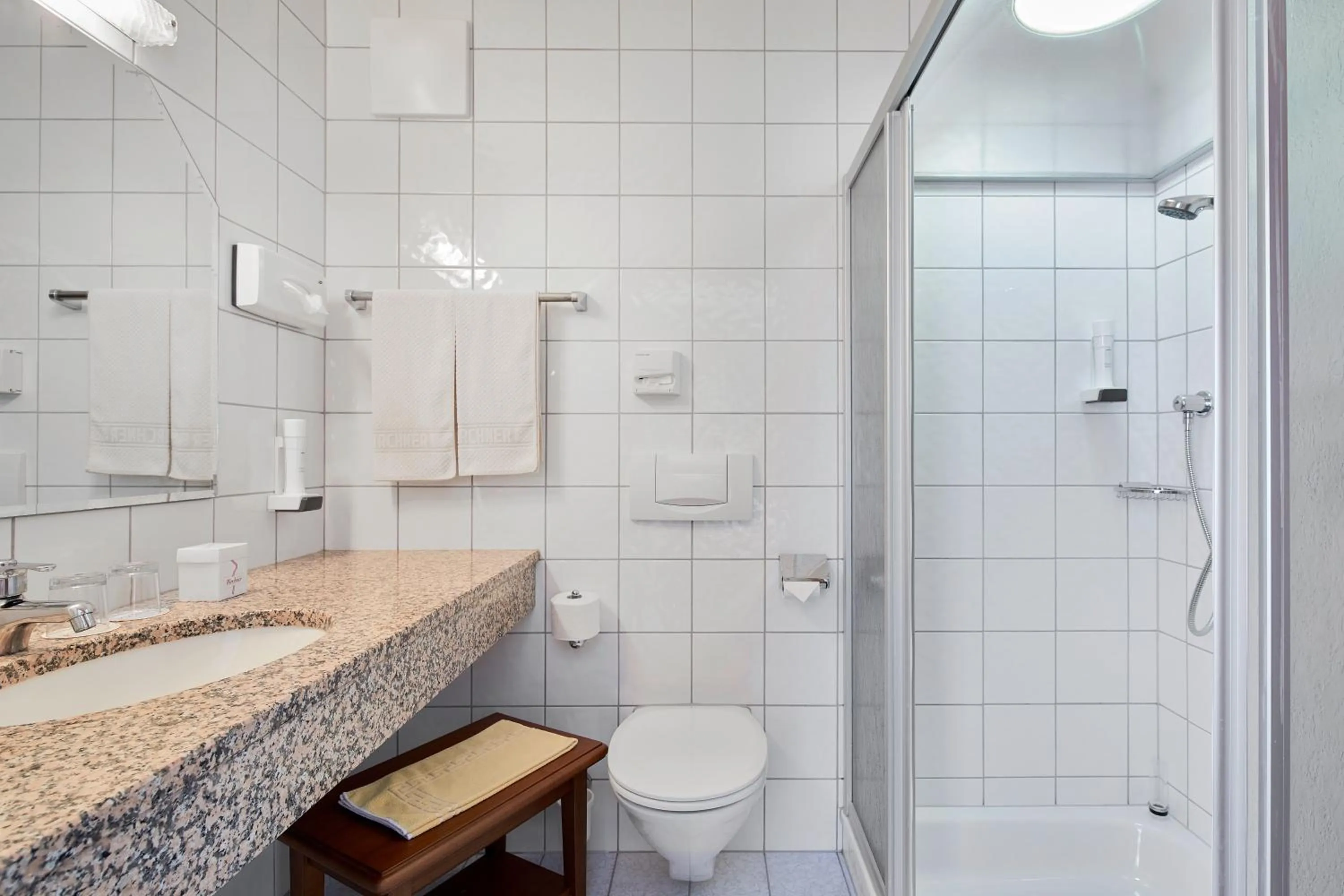 Bathroom in Wanderhotel Kirchner