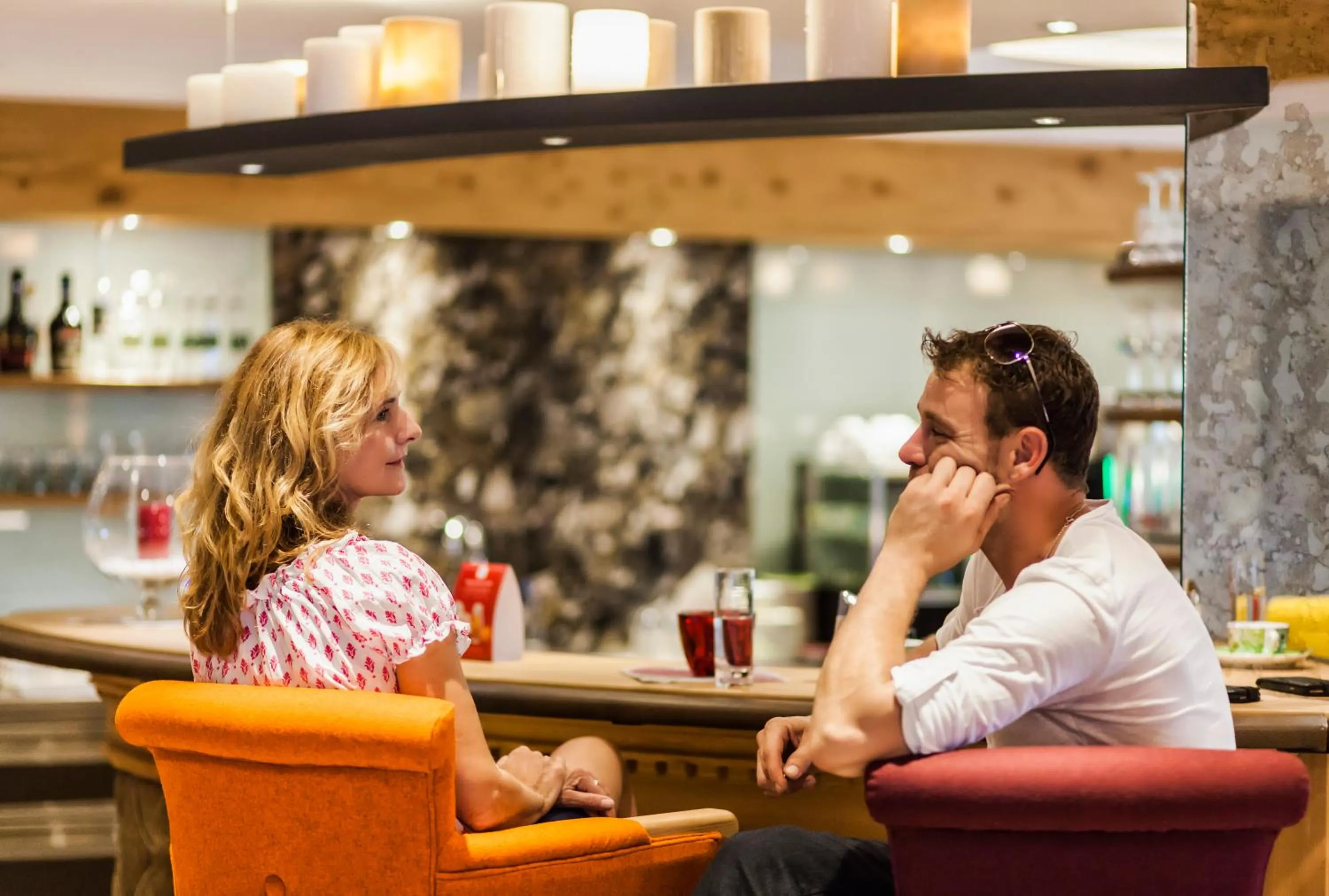 Lounge or bar in Wanderhotel Kirchner