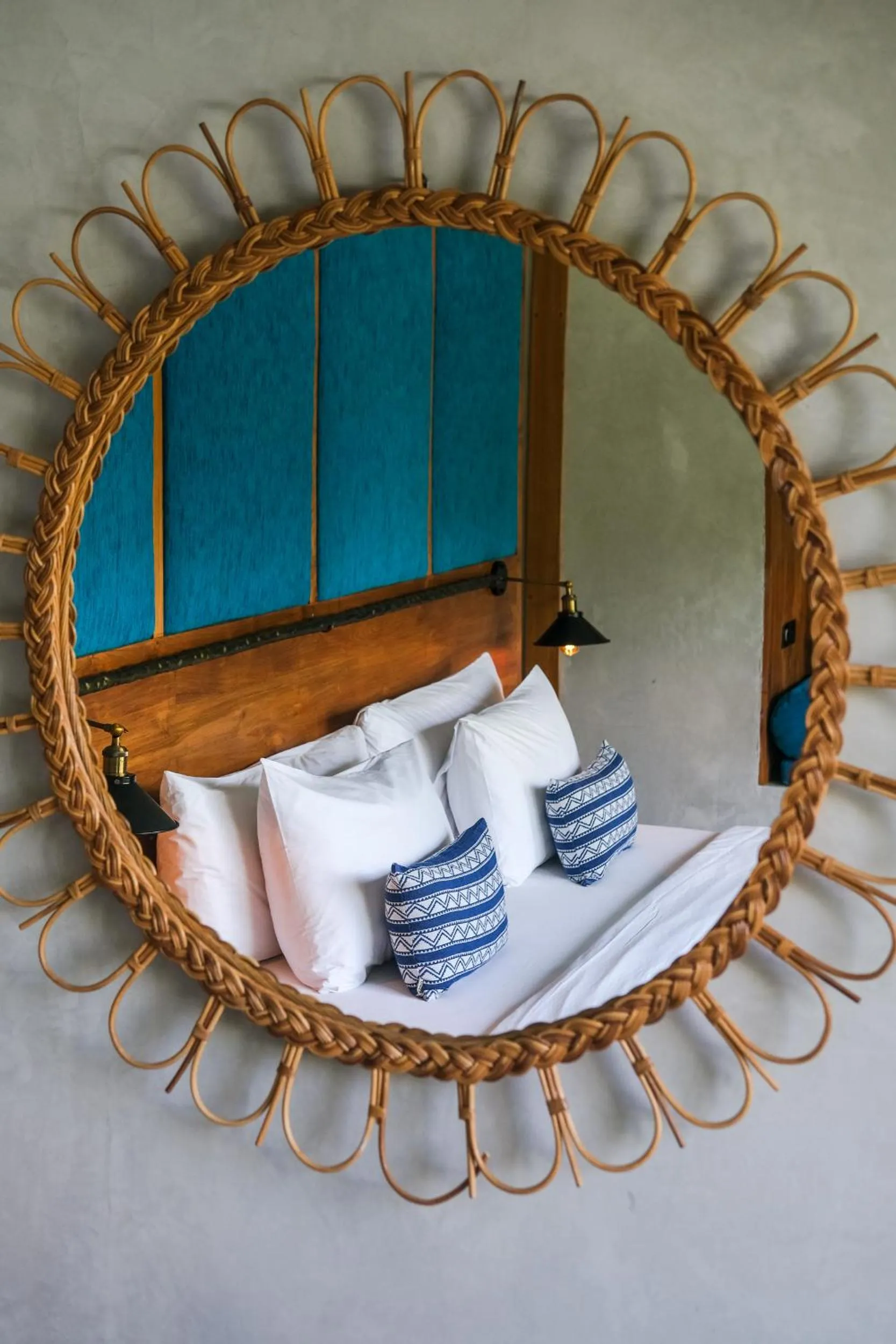 Decorative detail, Bed in The Elementum