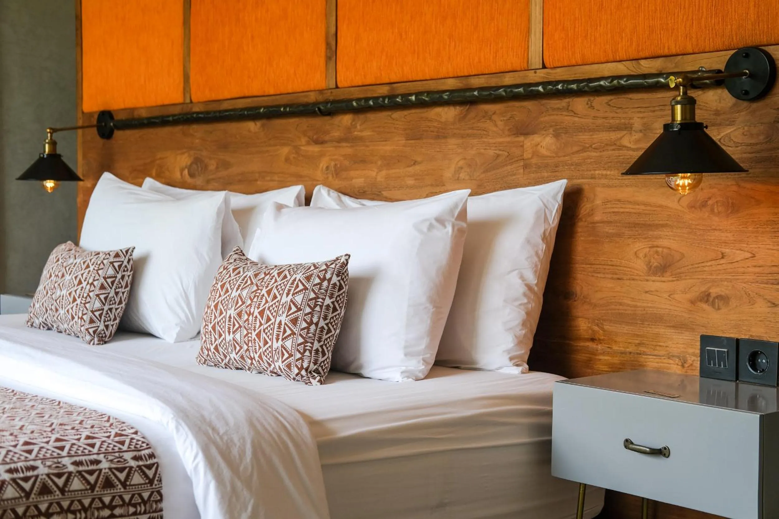 Decorative detail, Bed in The Elementum