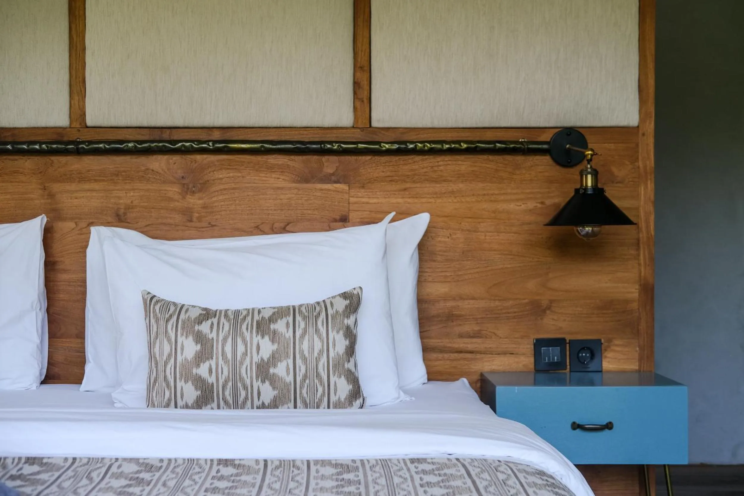 Decorative detail, Bed in The Elementum