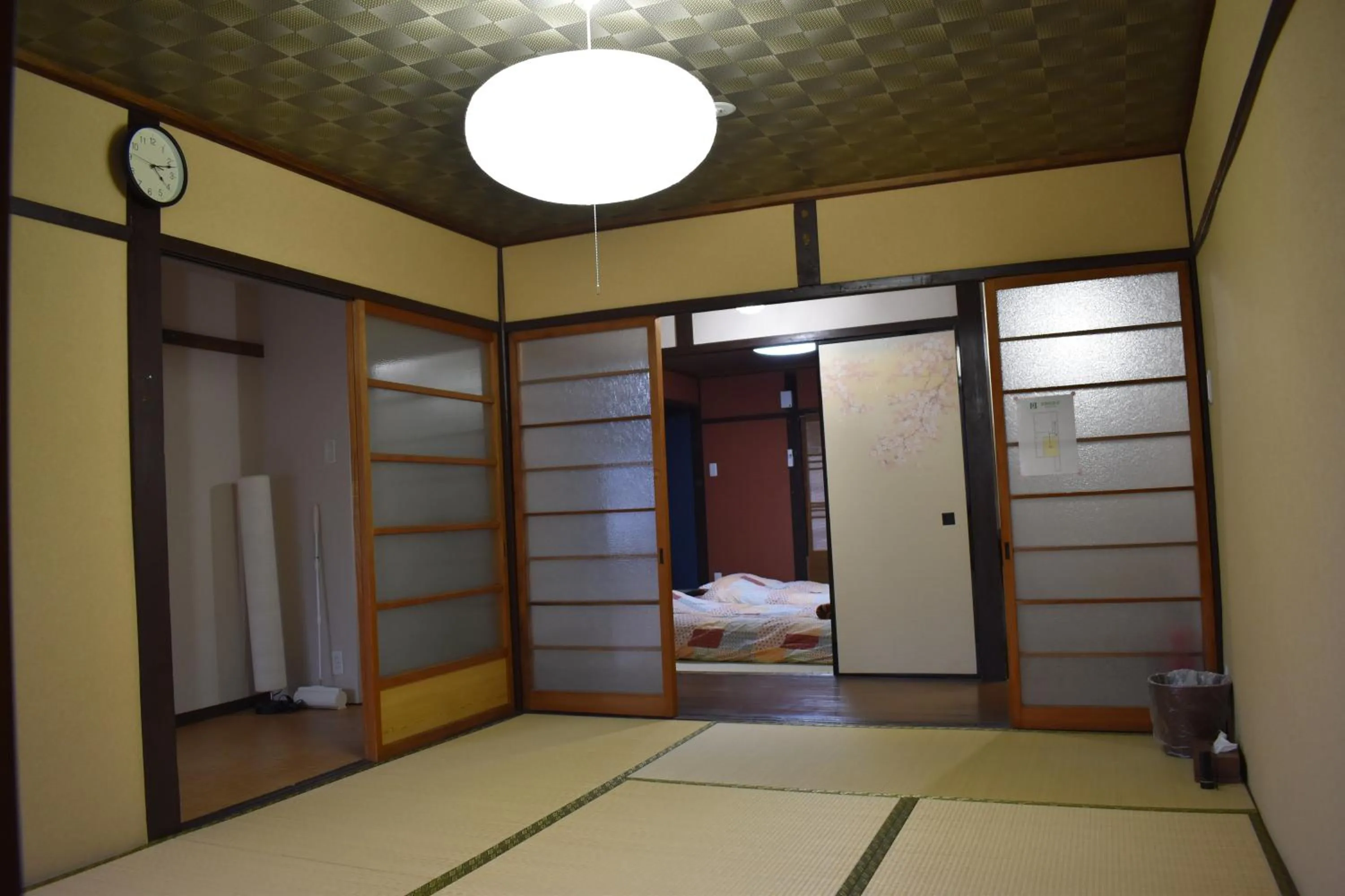 Living room, Bed in Nishioji TANUKI