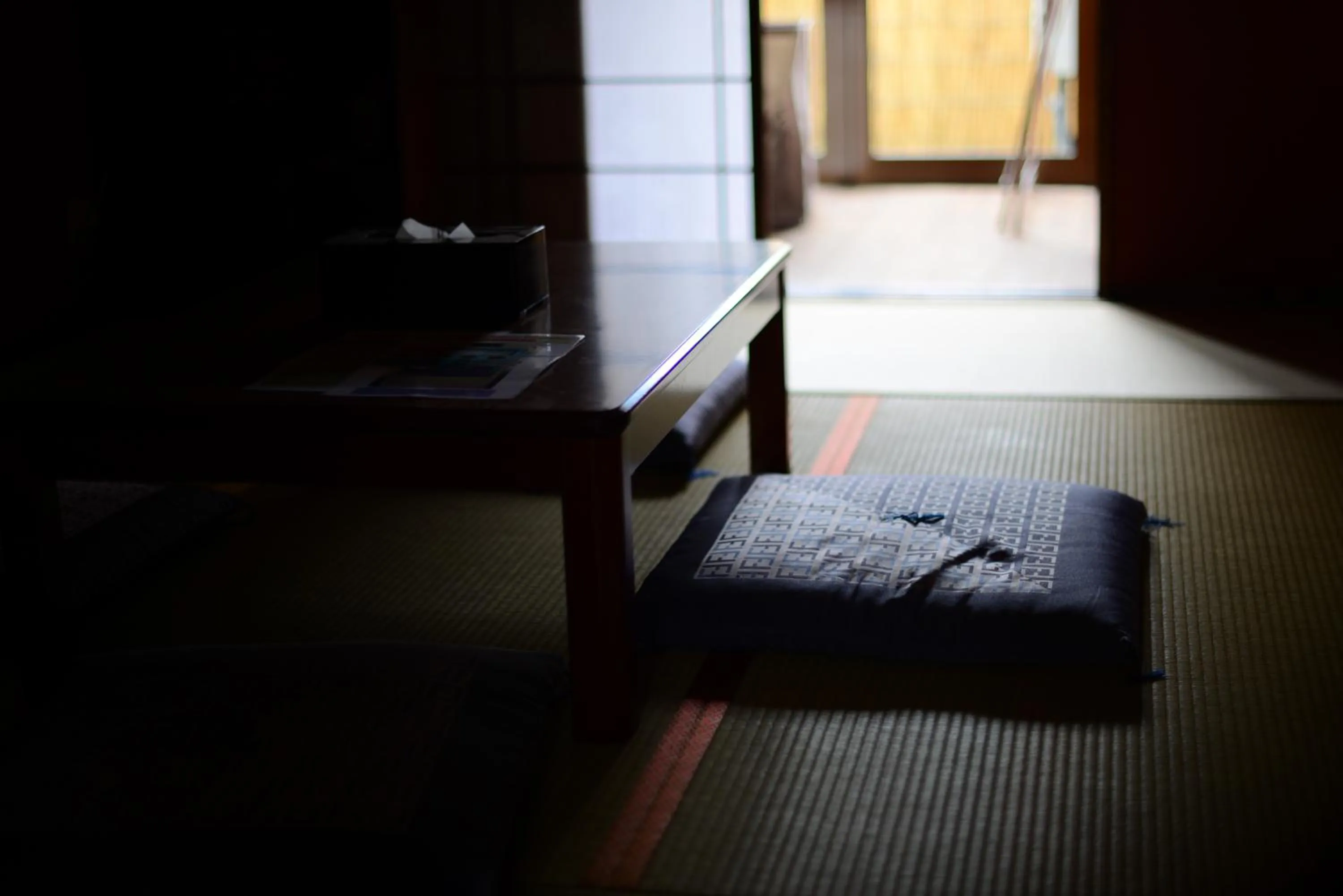 Living room, Bed in Nishioji TANUKI
