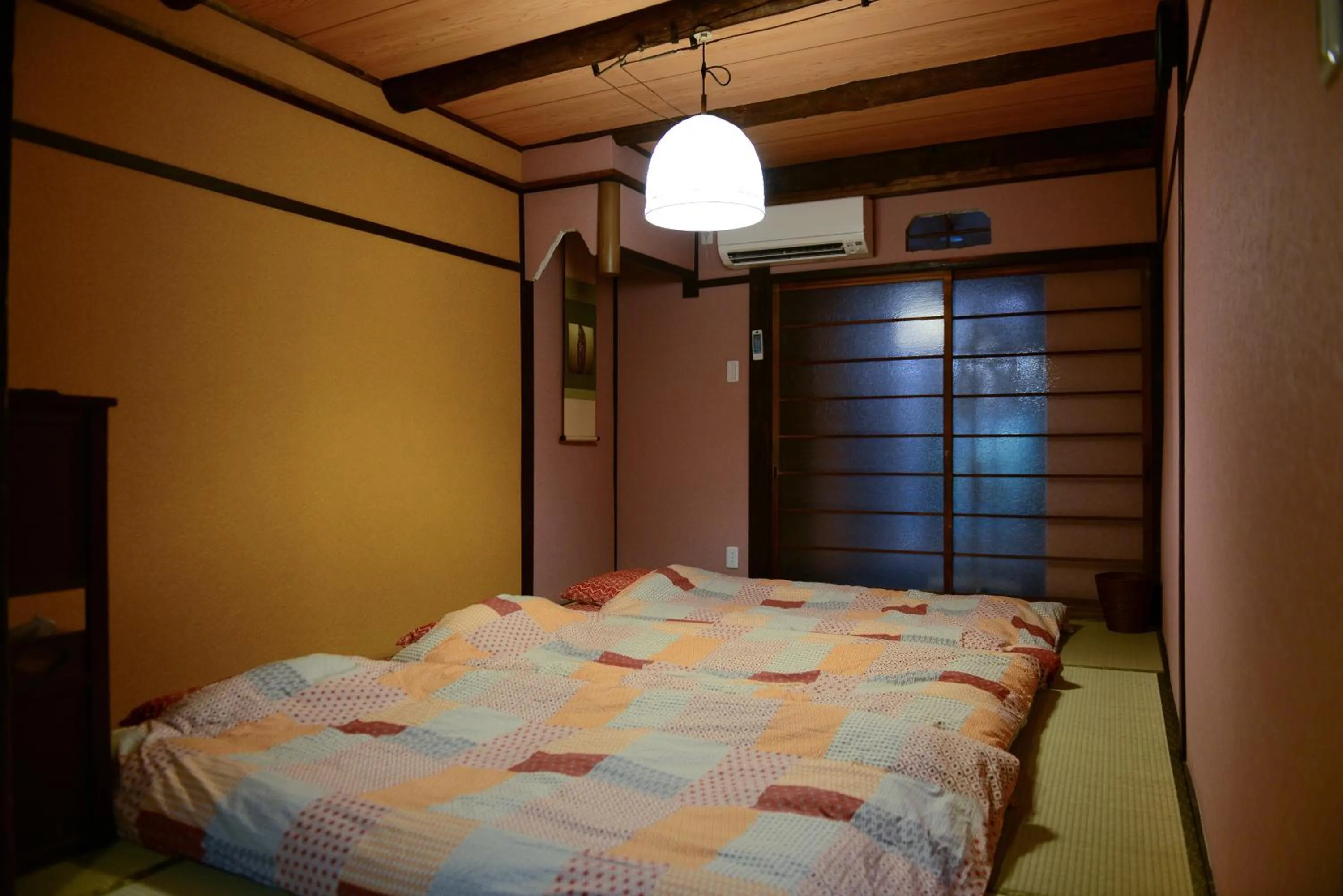 Bedroom, Bed in Nishioji TANUKI