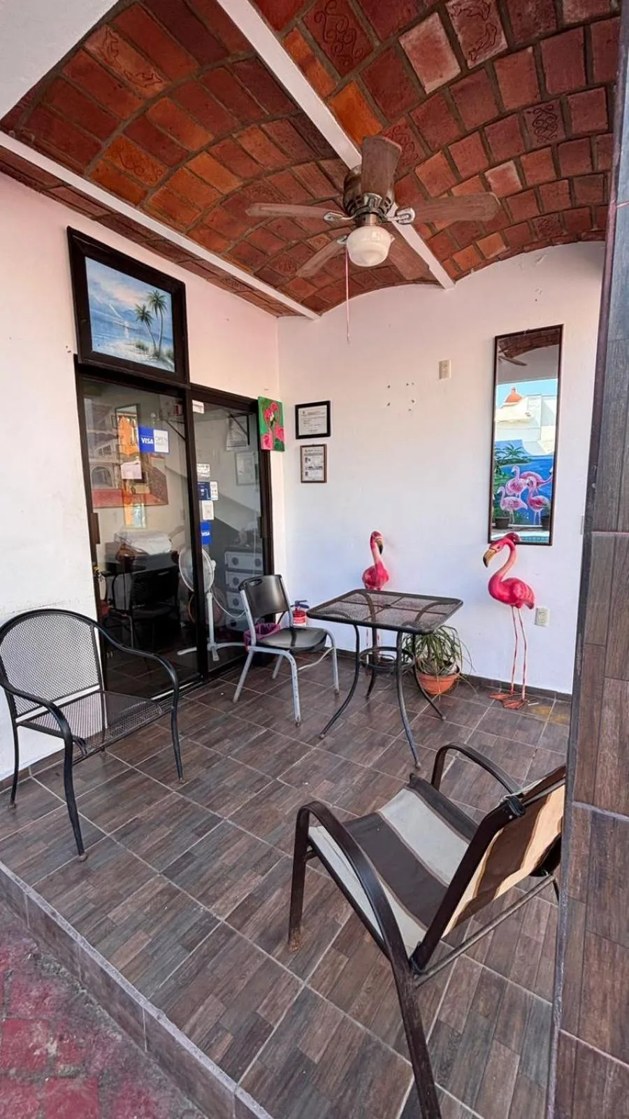 Lobby or reception in Bungalows Flamingos