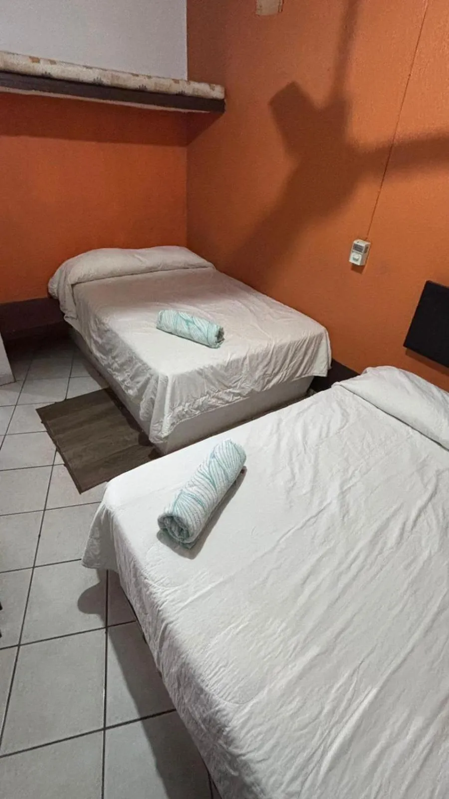 Bed in Bungalows Flamingos