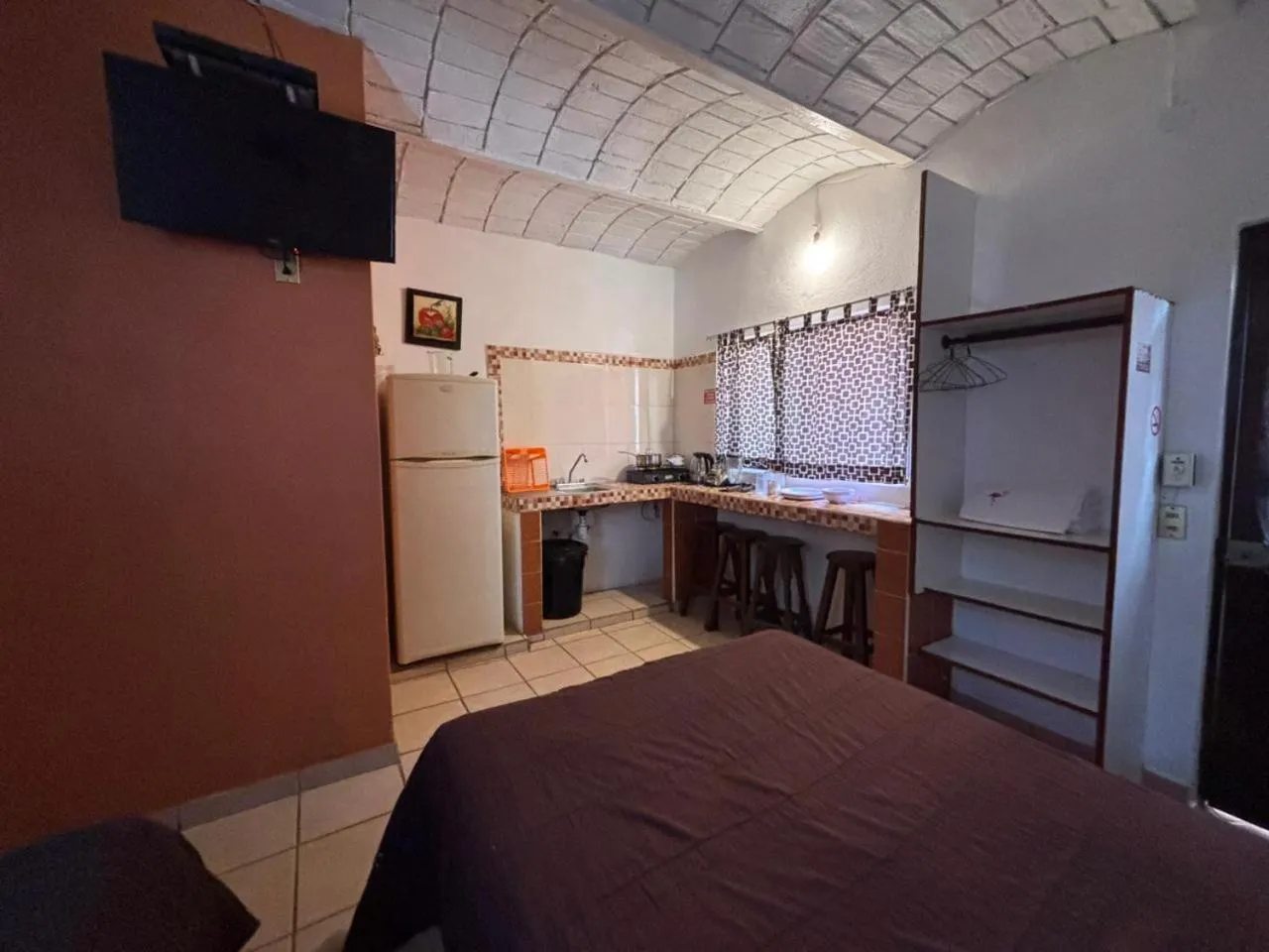 Bedroom in Bungalows Flamingos