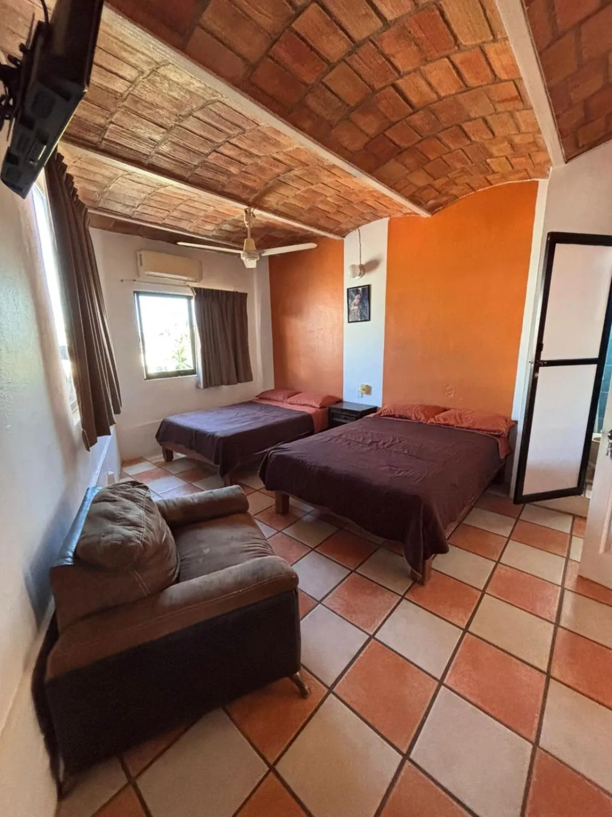 Bedroom in Bungalows Flamingos