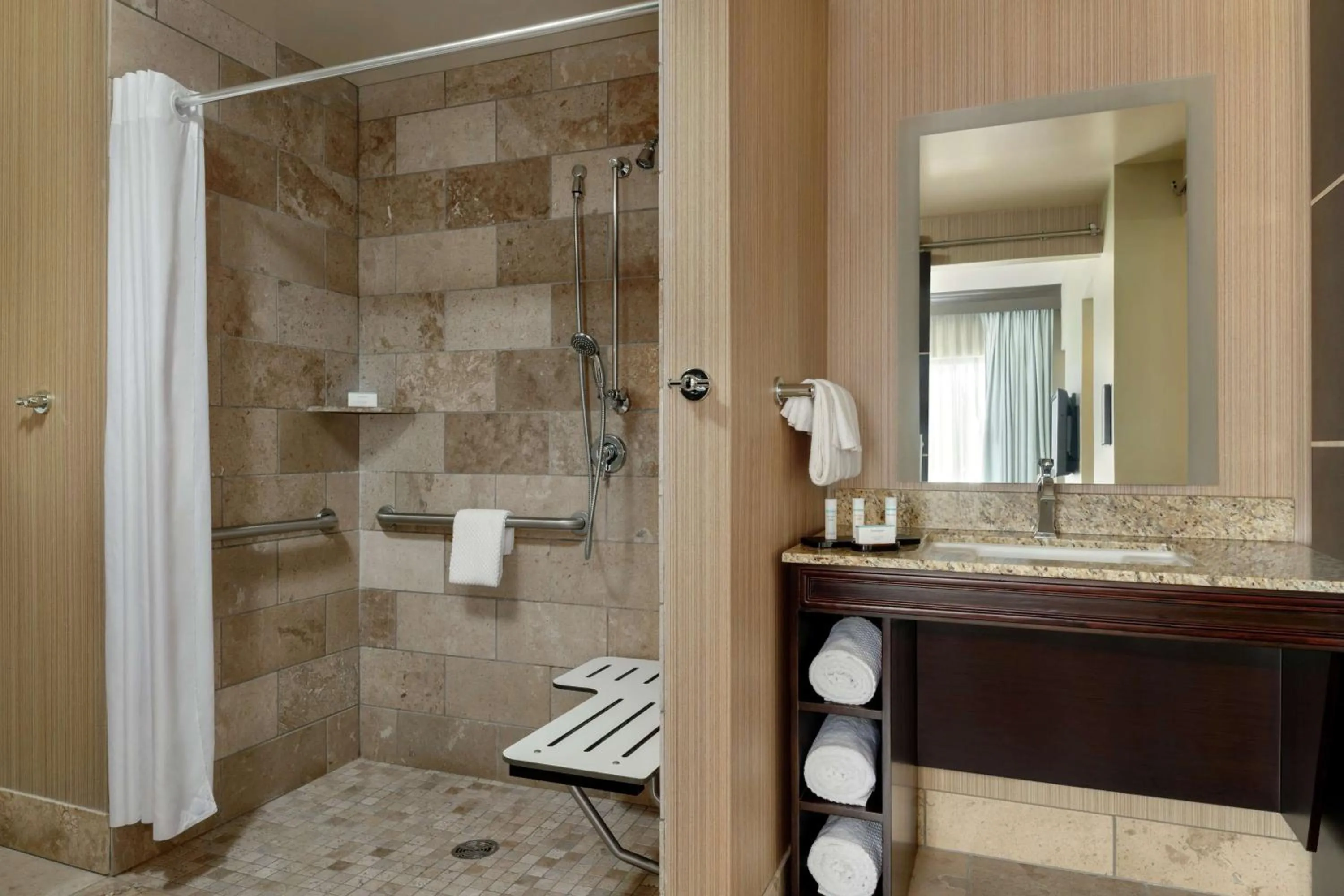 Shower in Embassy Suites by Hilton Salt Lake West Valley City
