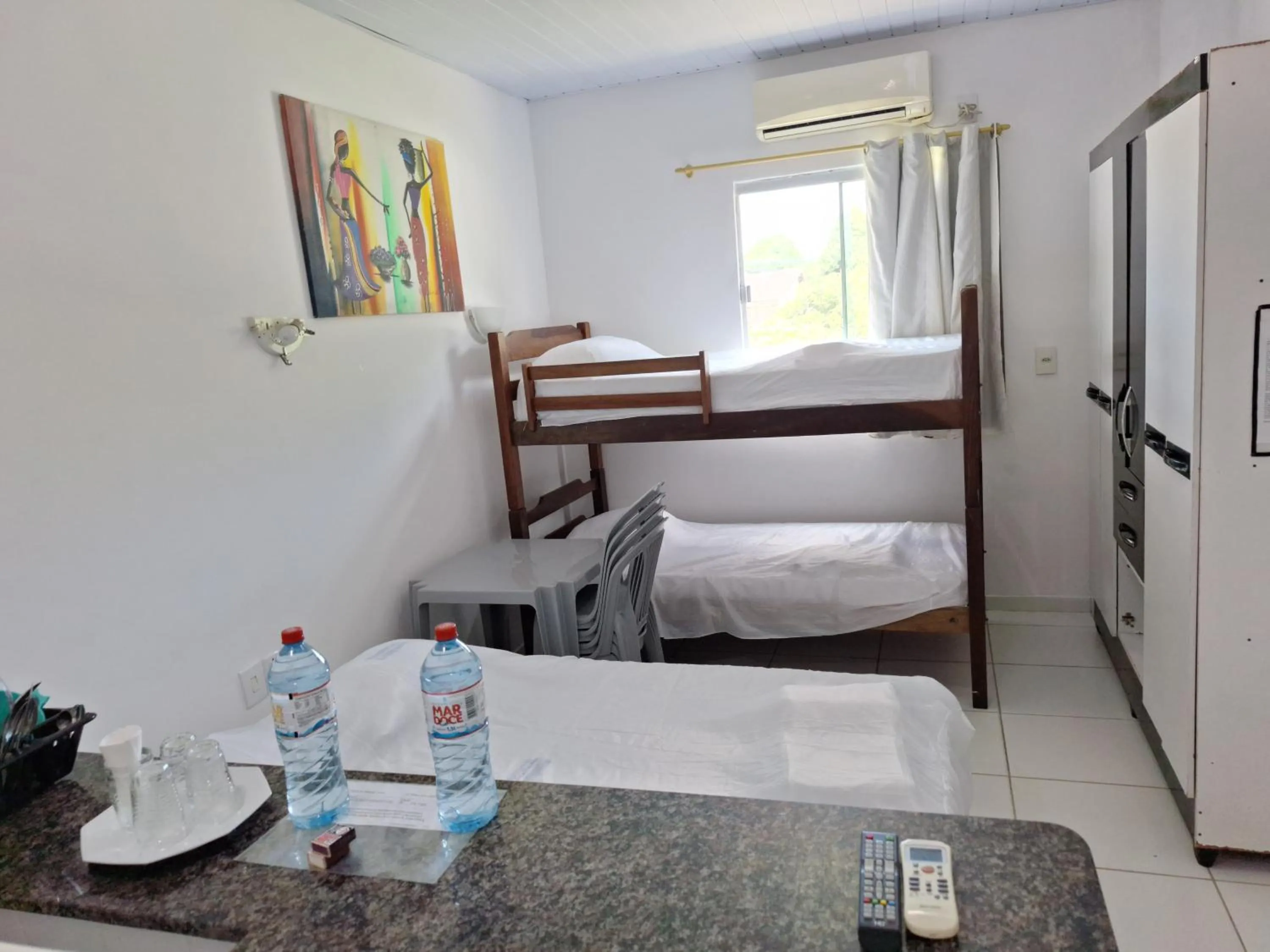 Bedroom, Bed in Residencial Dom Fernando