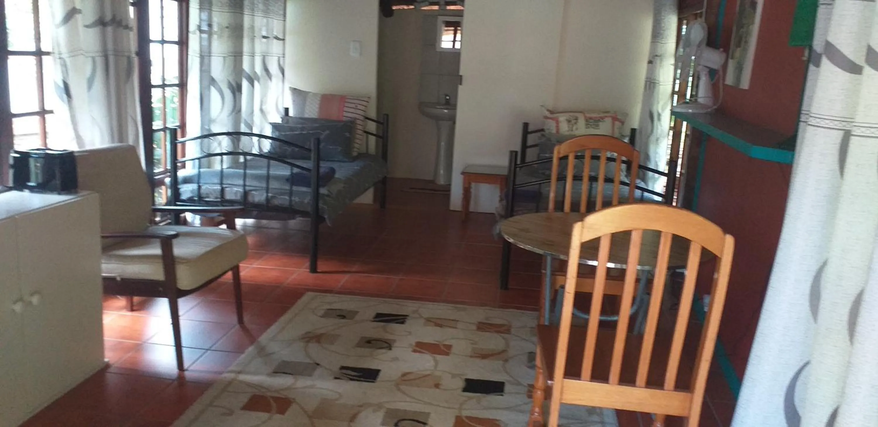 Seating area in Thrush Nest Durban